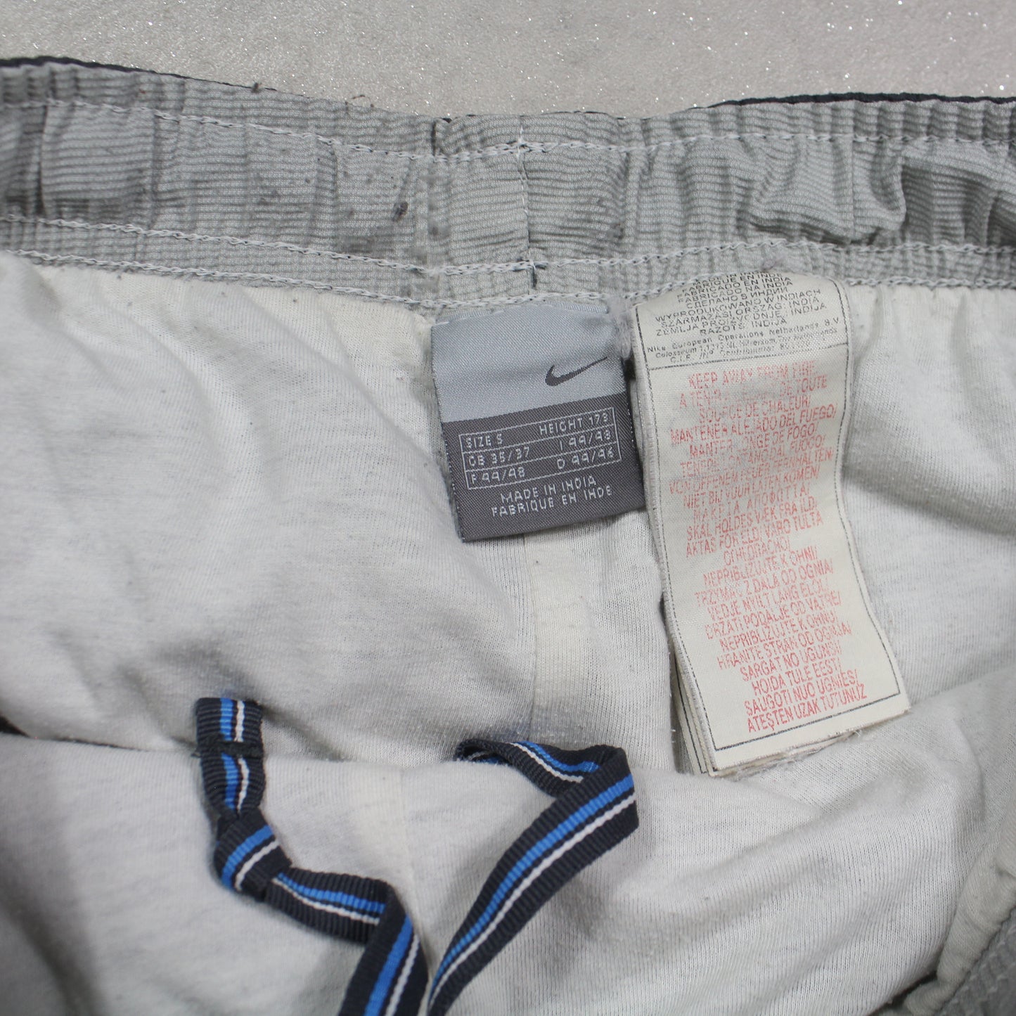 RARE 2000s Nike Trackpants Grey - (S)