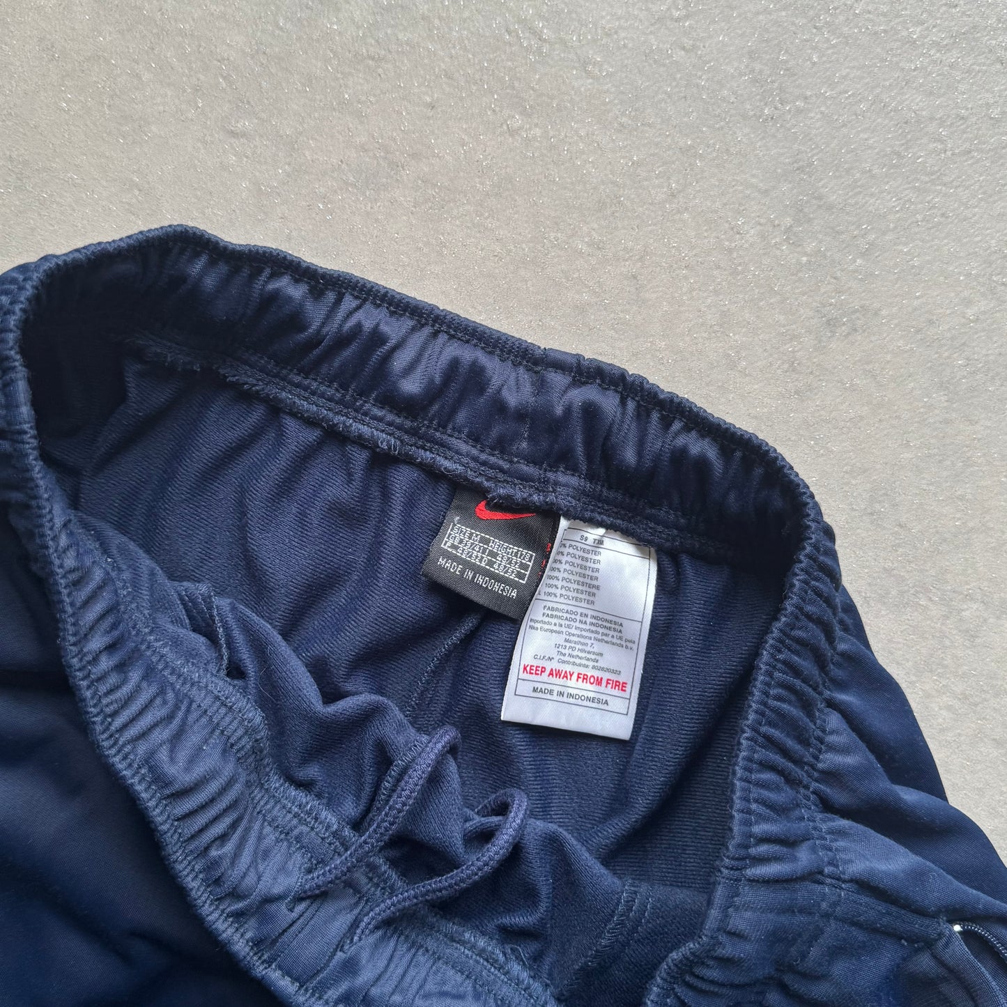RARE 1990s Nike Trackpants Navy - (S)