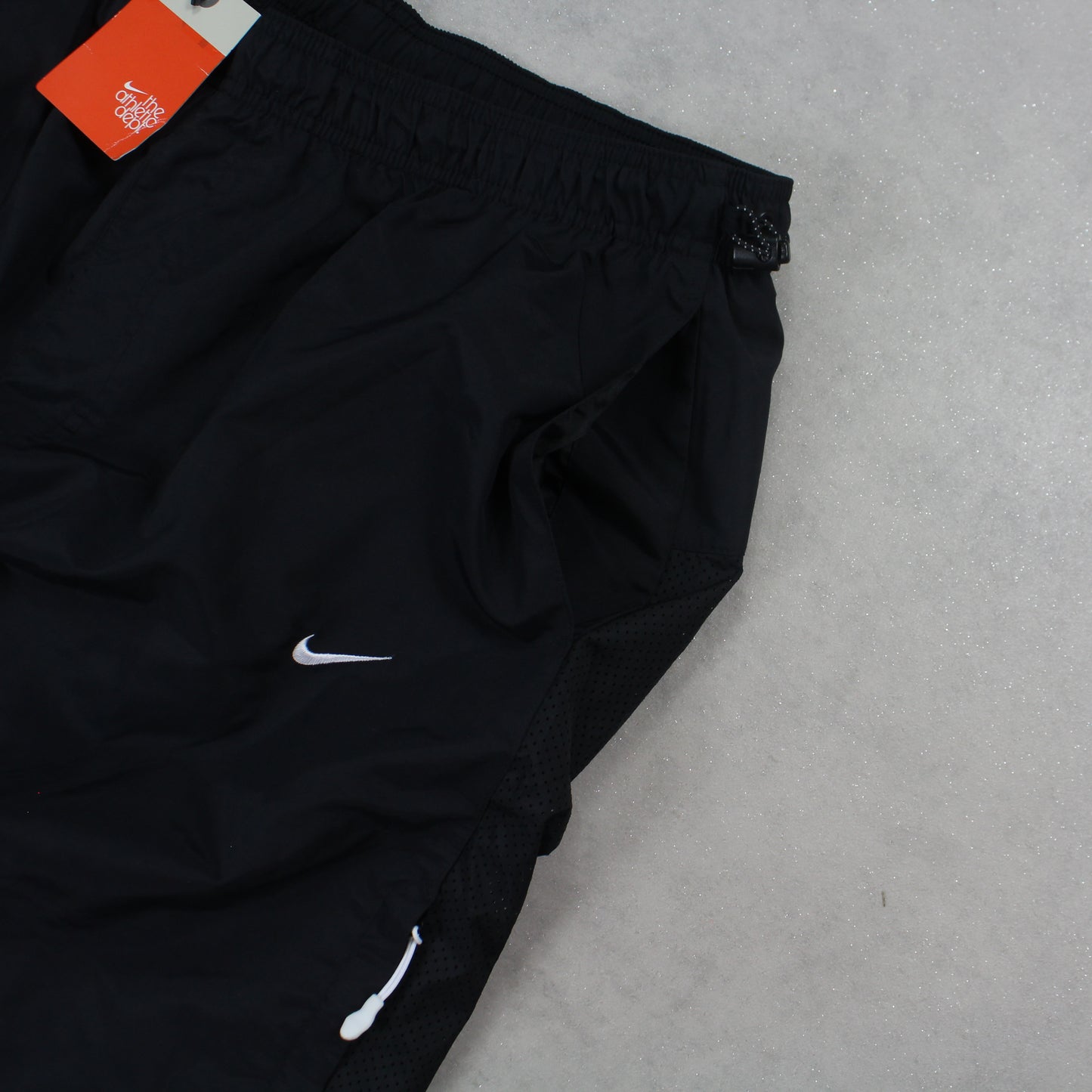 RARE 2000s Nike Trackpants Black BRAND NEW - (L)