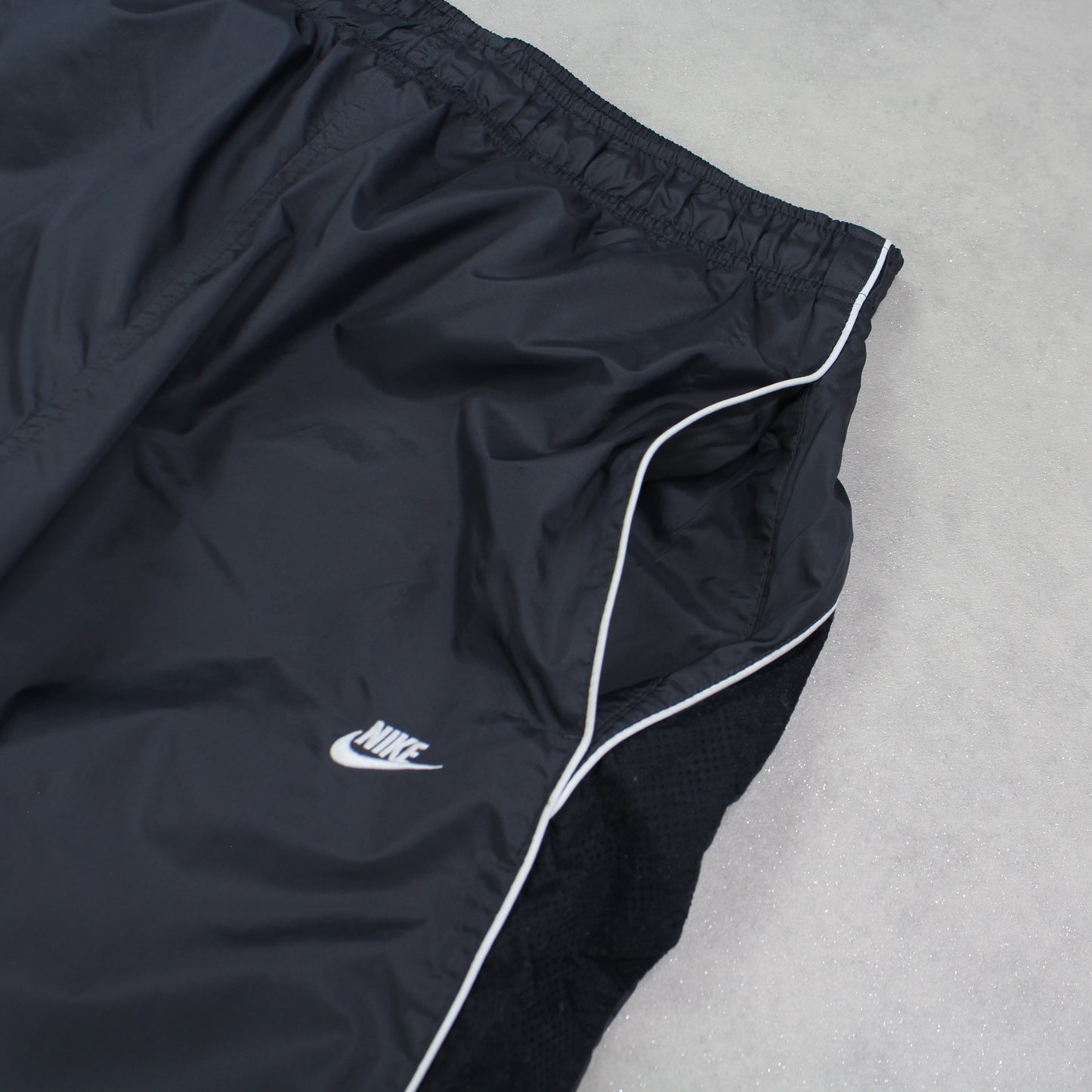 SUPER RARE 00s Baggy Nike Trackpants Grey - (L)