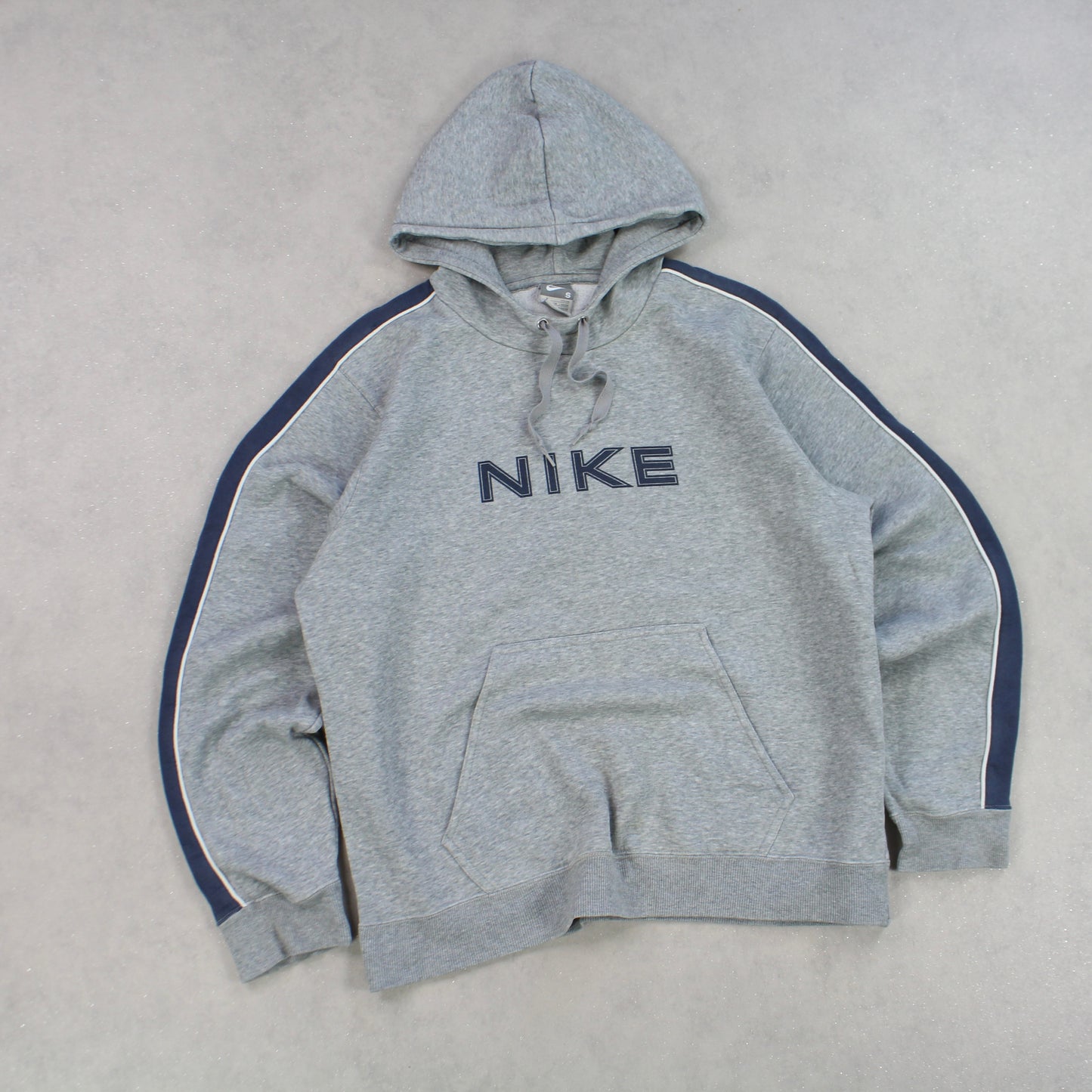RARE 2000s Nike Hoodie Grey - (S)