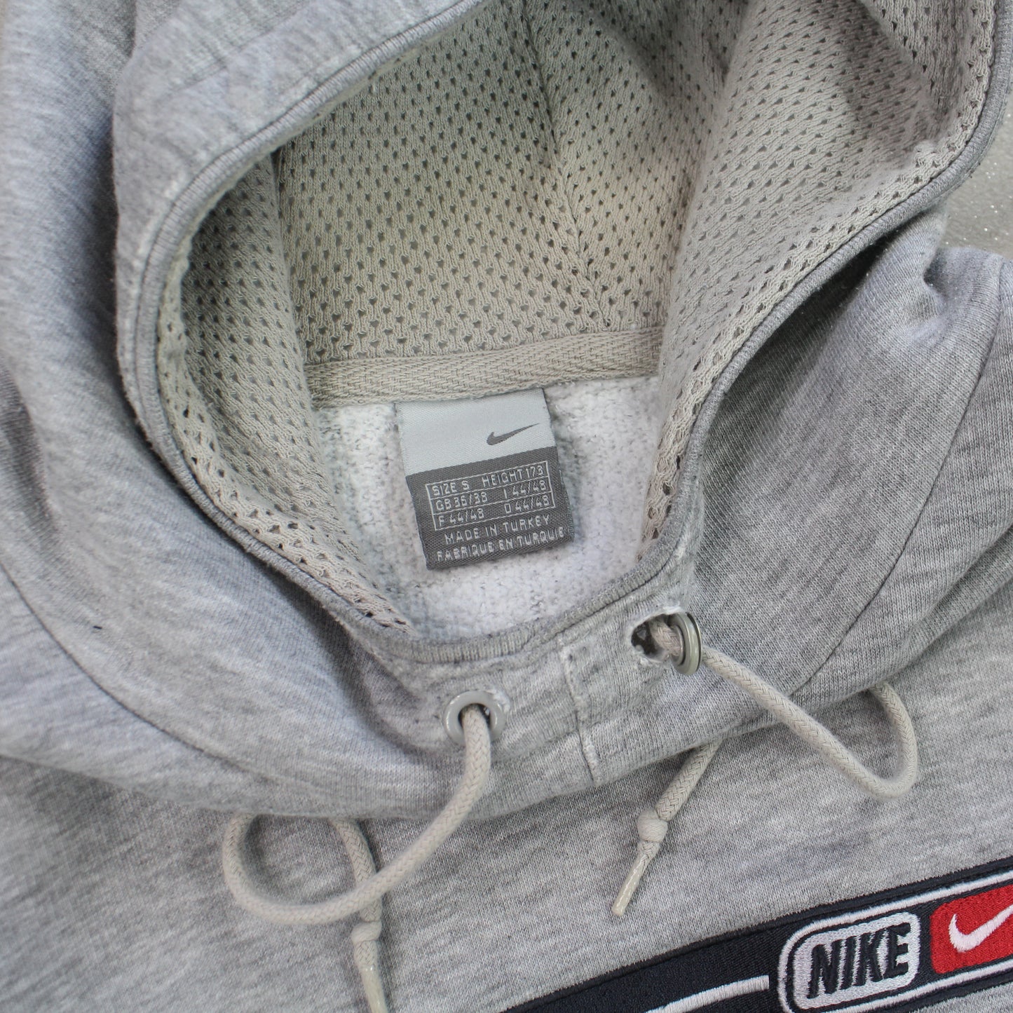 RARE 2000s Nike Hoodie Grey - (S)