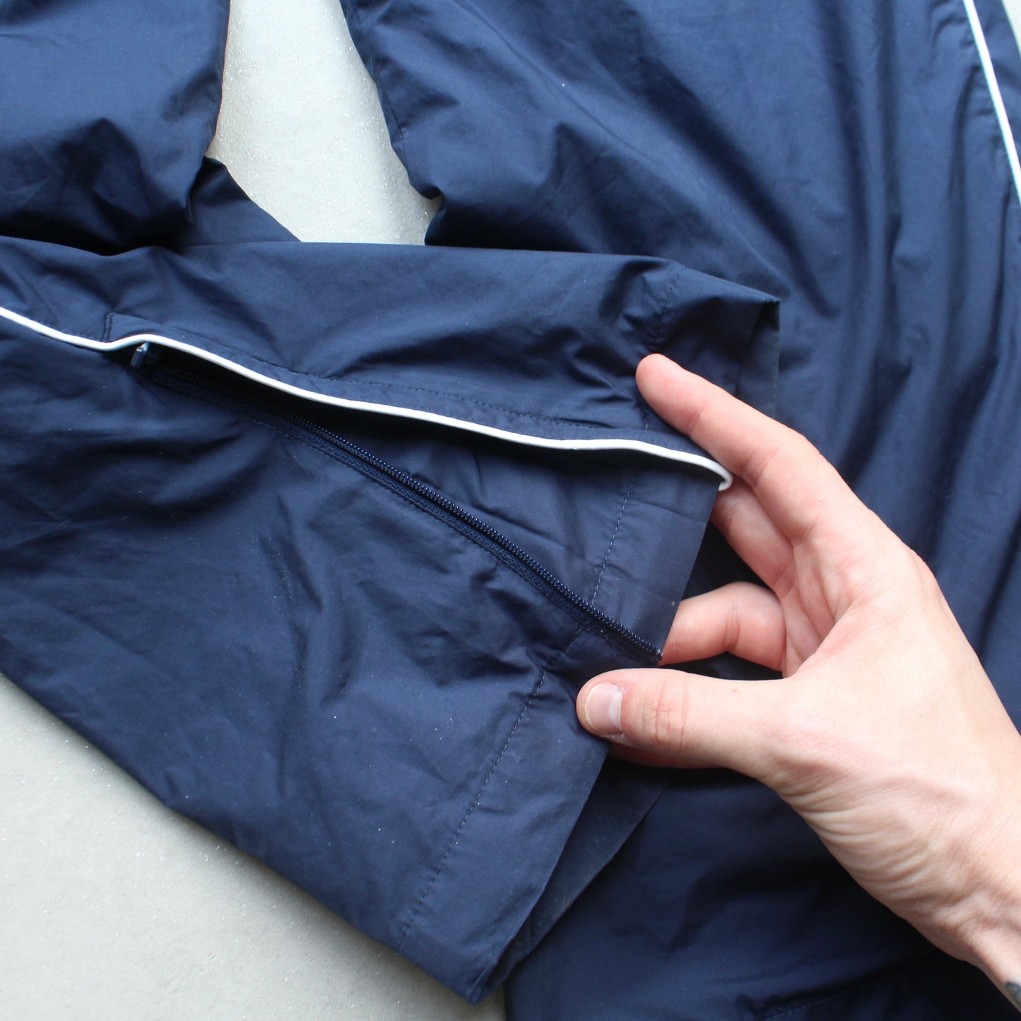 RARE 2000s Nike Trackpants Navy - (S)