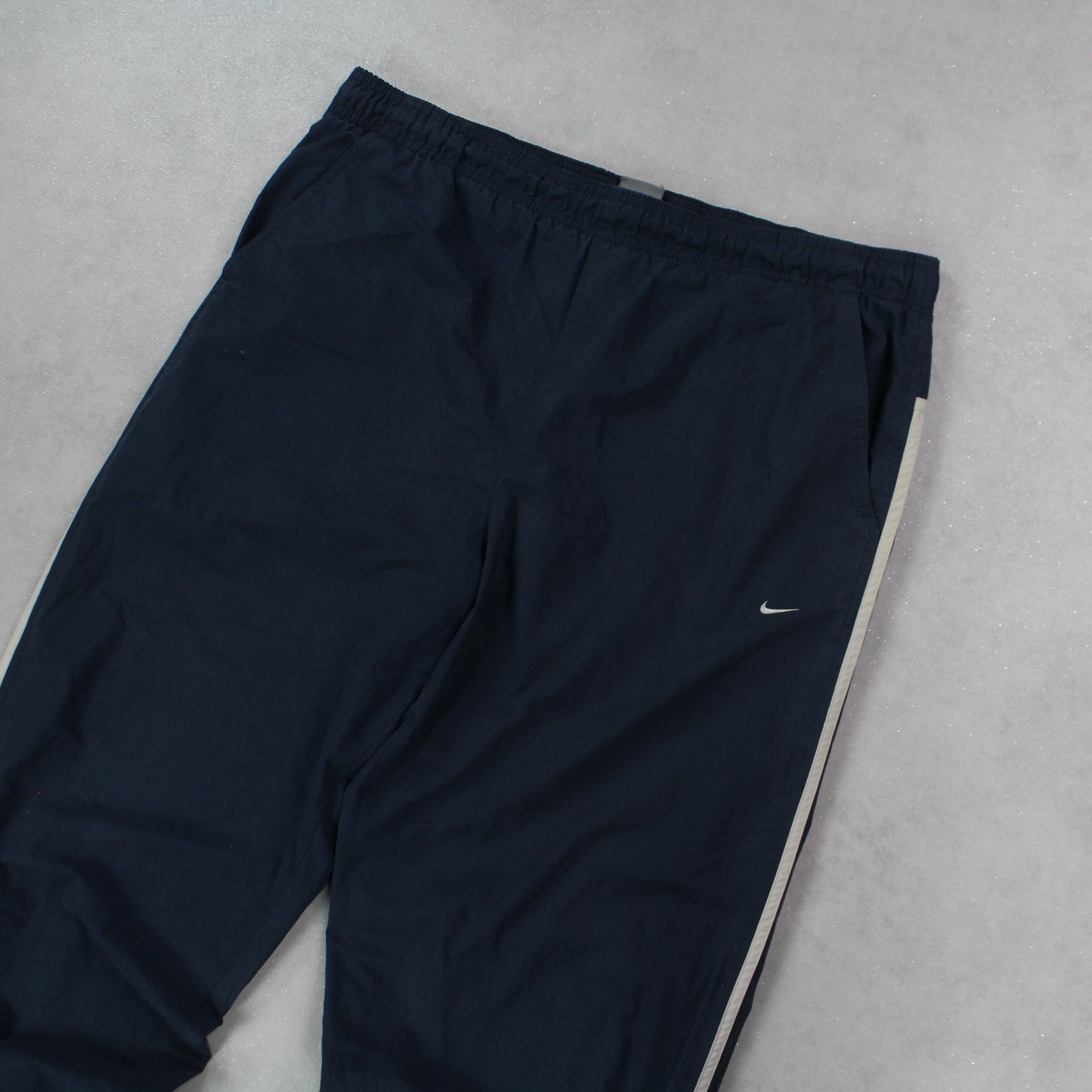 RARE 2000s Nike Trackpants Navy - (L)