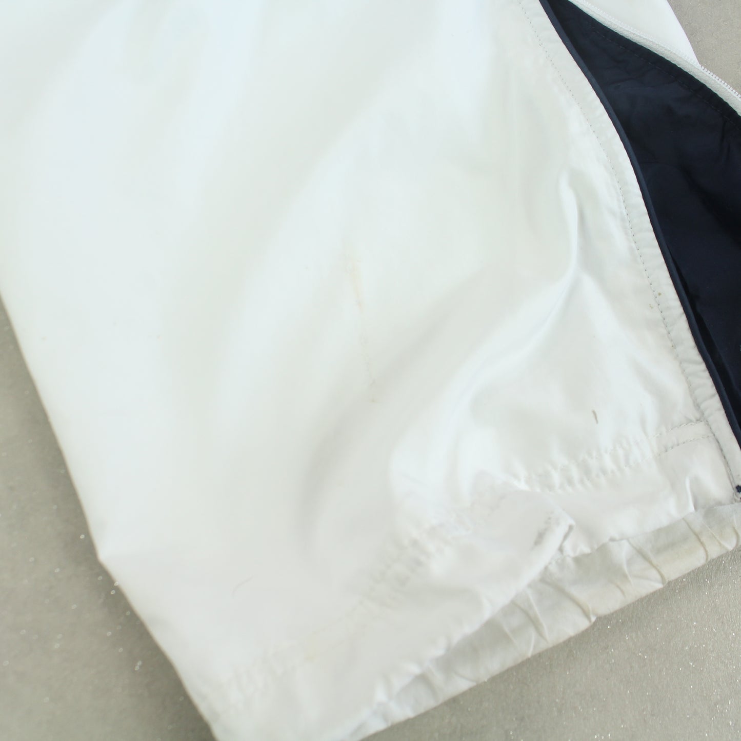 SUPER RARE 2000s Nike Trackpants White - (L)