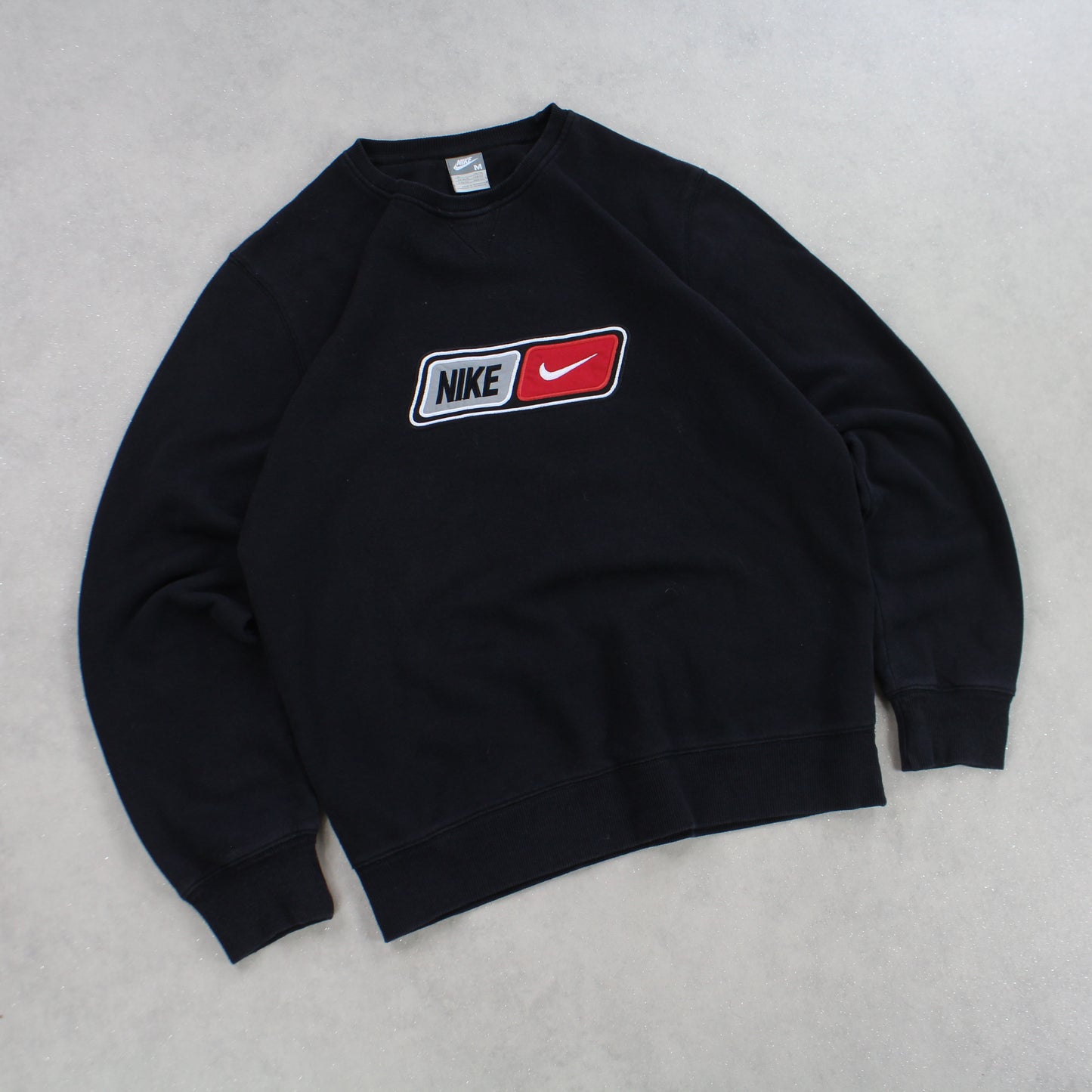 SELTENES Nike-Sweatshirt aus den 2000ern, Schwarz – (M)