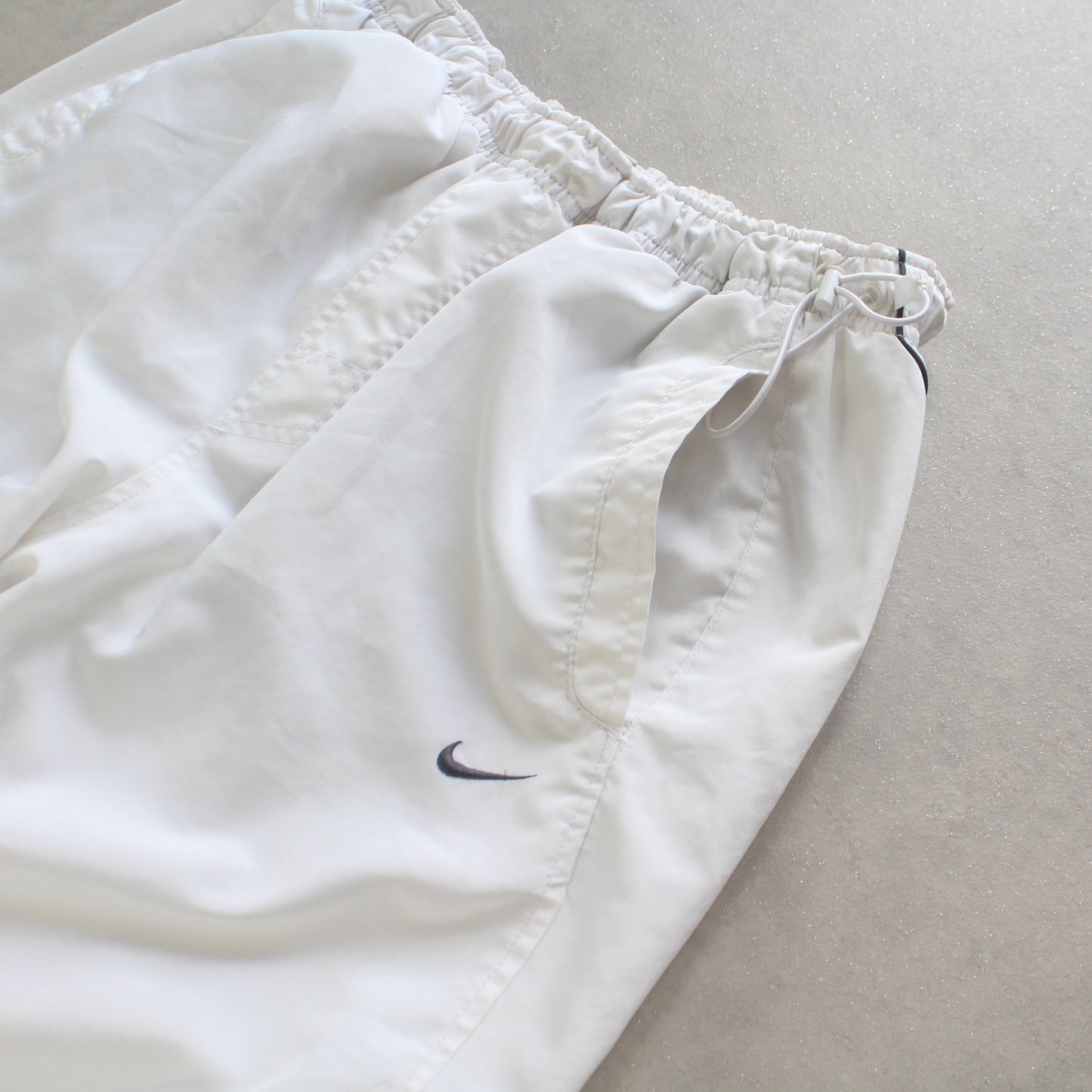 SUPER RARE 2000s Baggy Nike Shox Trackpants White - (L)