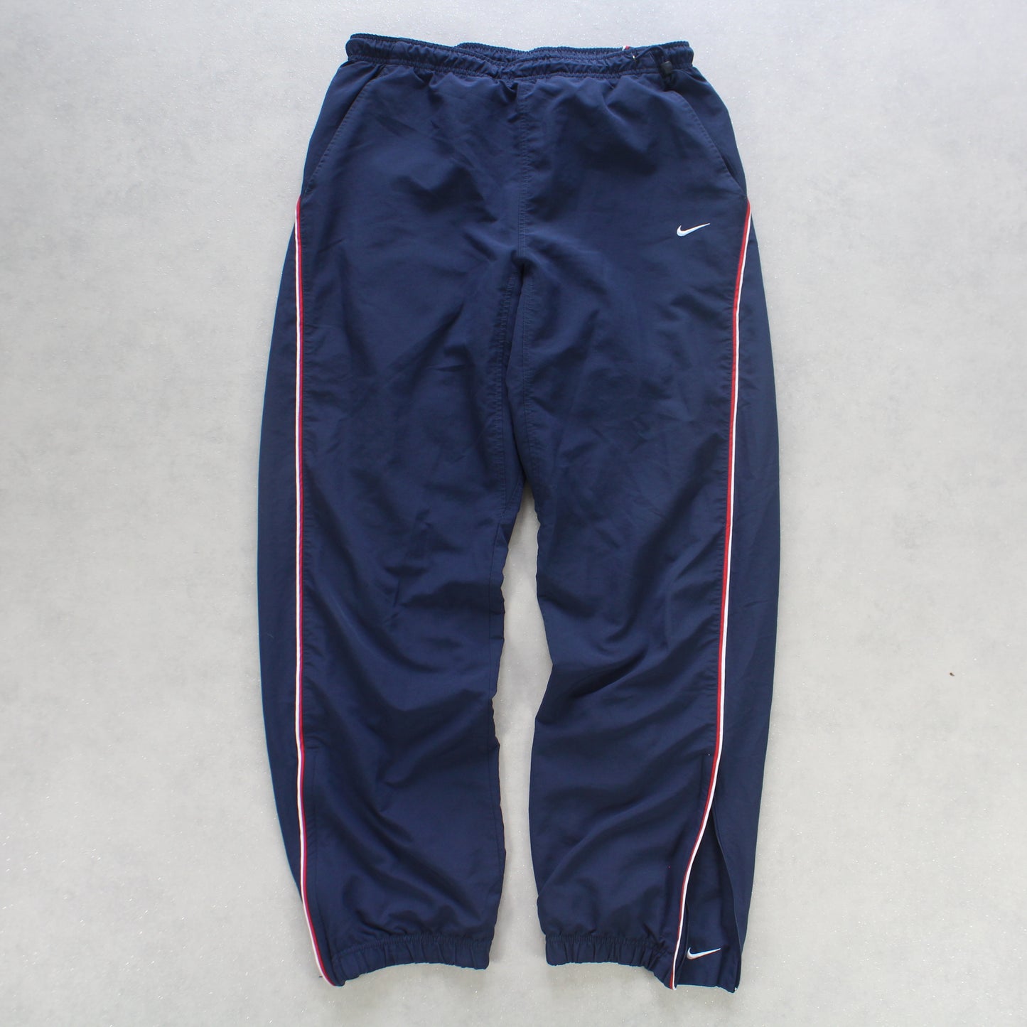 RARE 2000s Nike Trackpants Navy - (M)