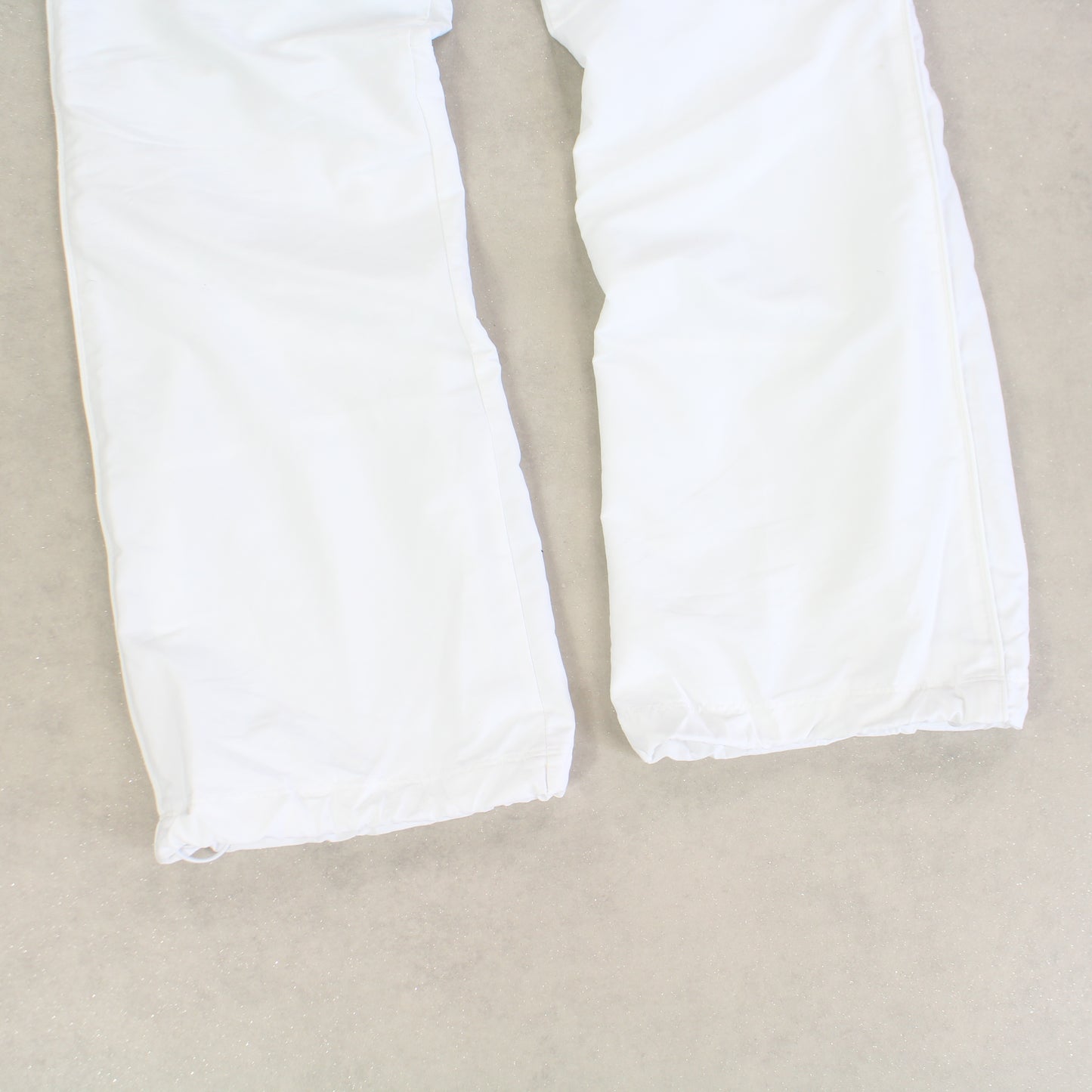 RARE 2000s Baggy Nike Trackpants White - (L)