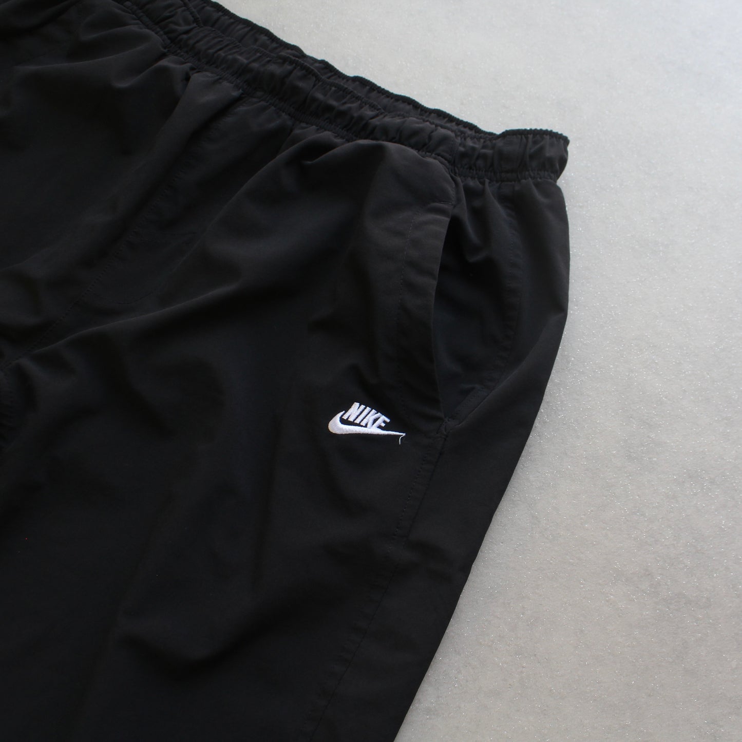 RARE 2000s Baggy Nike Trackpants Grey - (XL)