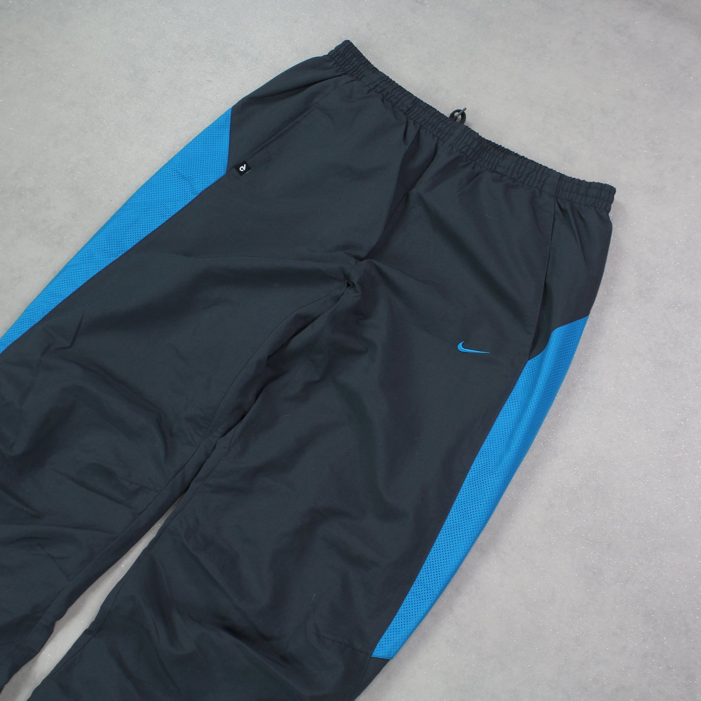 RARE 2000s Nike Trackpants Grey - (L)