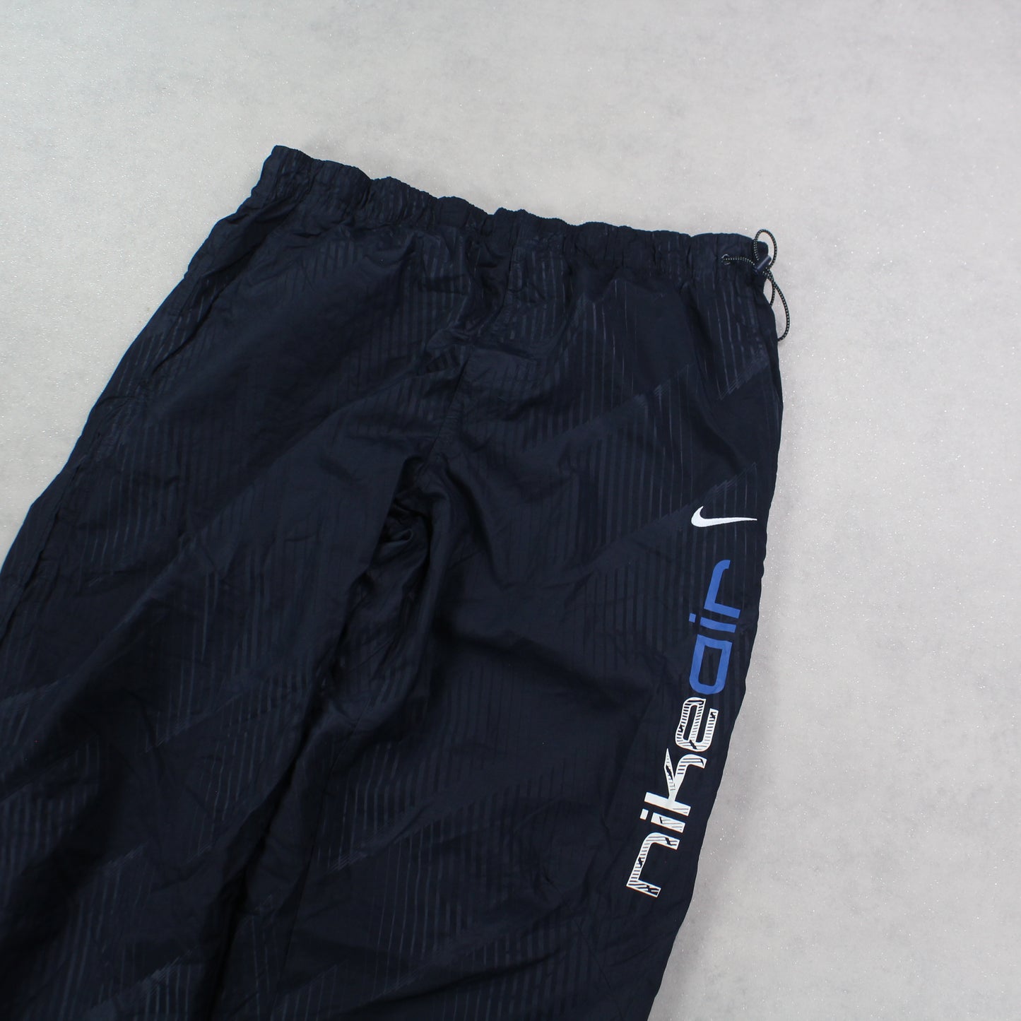 RARE 2000s Nike Air Trackpants Navy - (L)