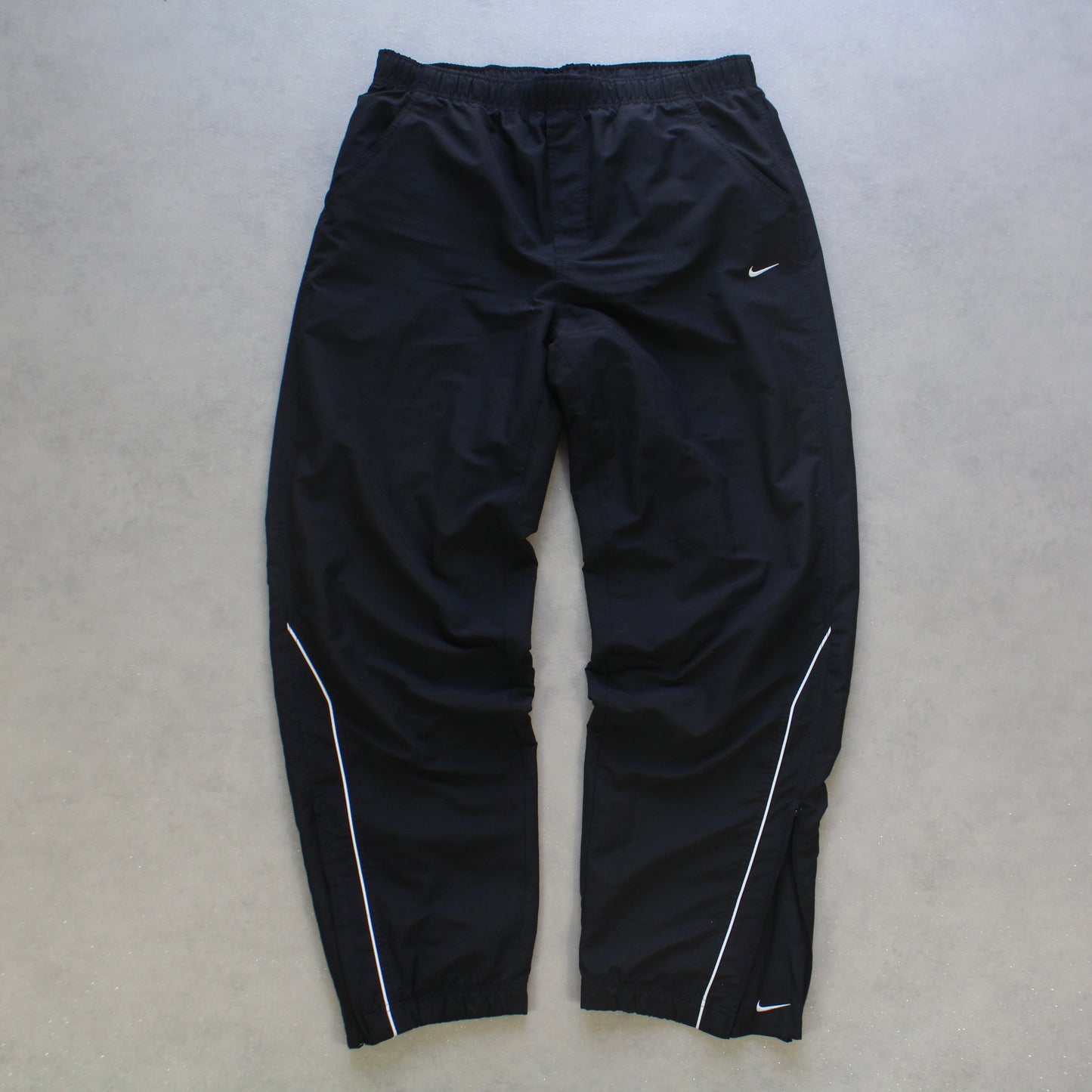 RARE 2000s Nike Trackpants Black - (M)