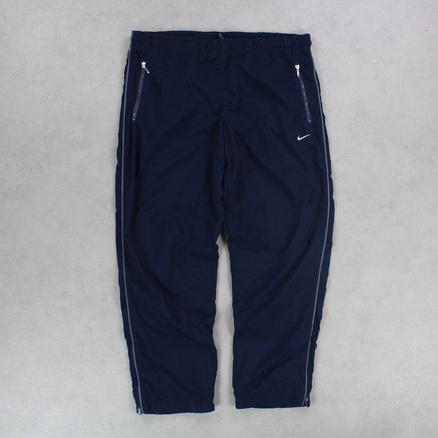 RARE 2000s Nike Trackpants Navy - (M)