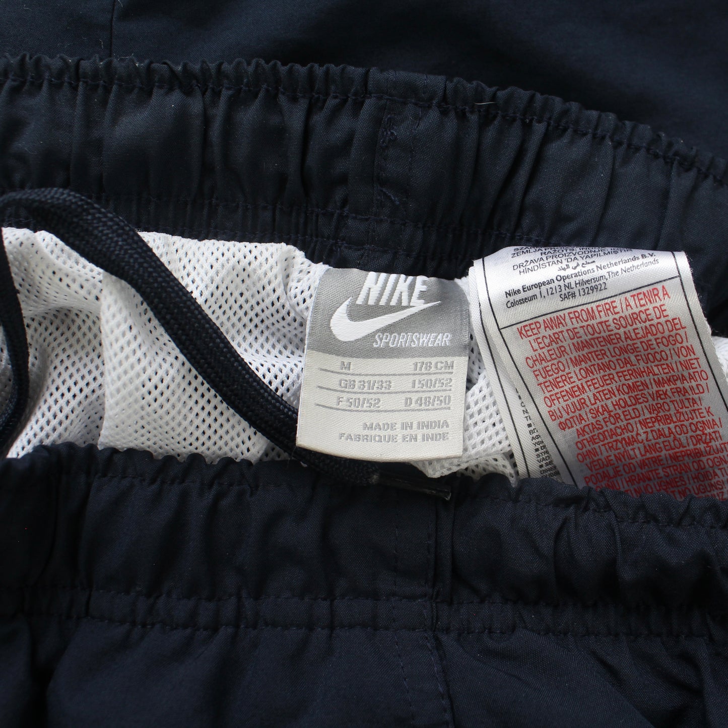 RARE 2000s Nike Trackpants Navy - (M)