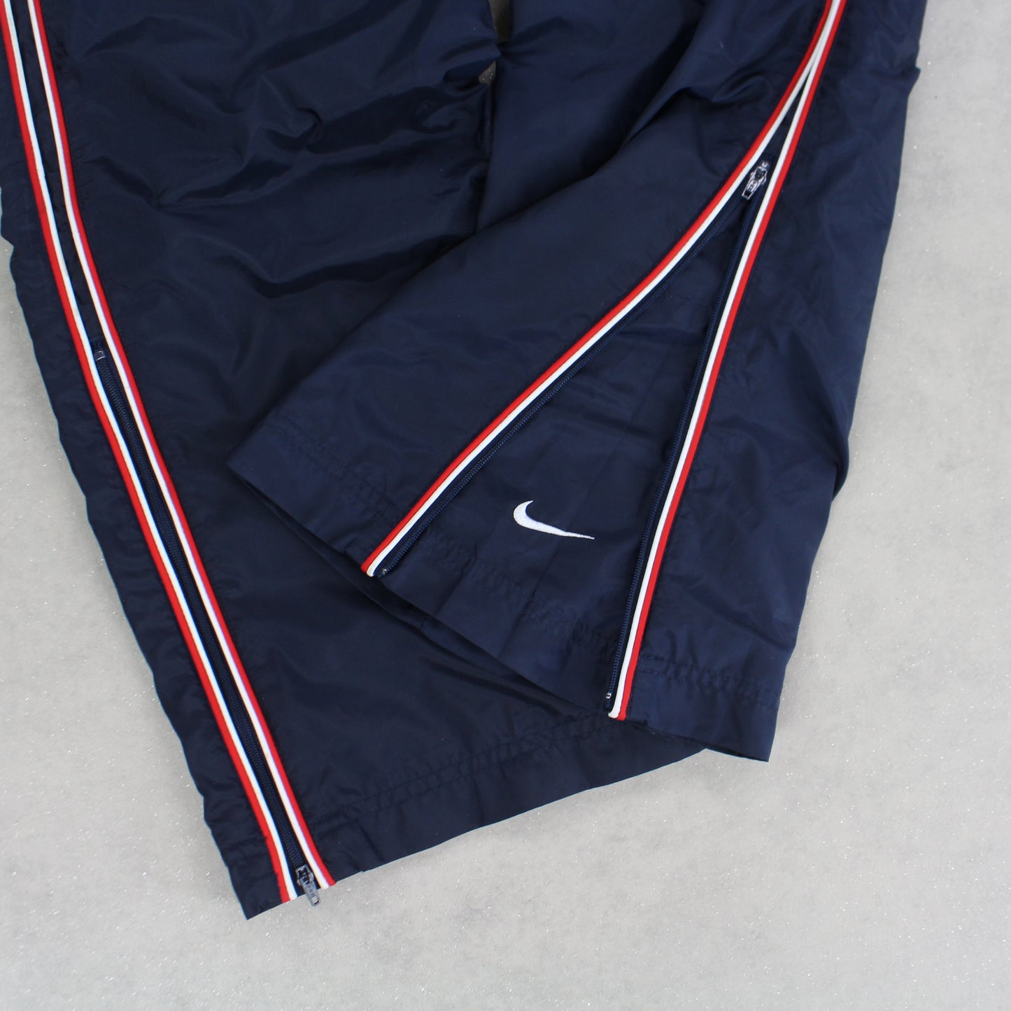 SUPER RARE 2000s Nike Trackpants Navy - (L) | PREMIUM
