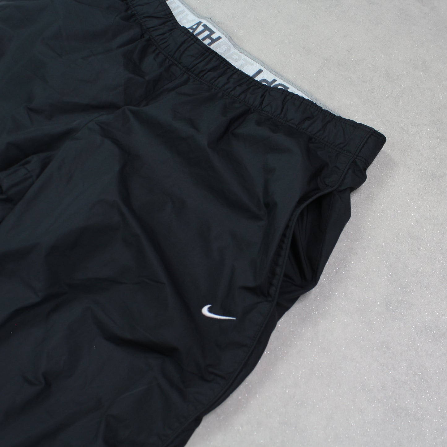 RARE 00s Nike Trackpants Black - (S)