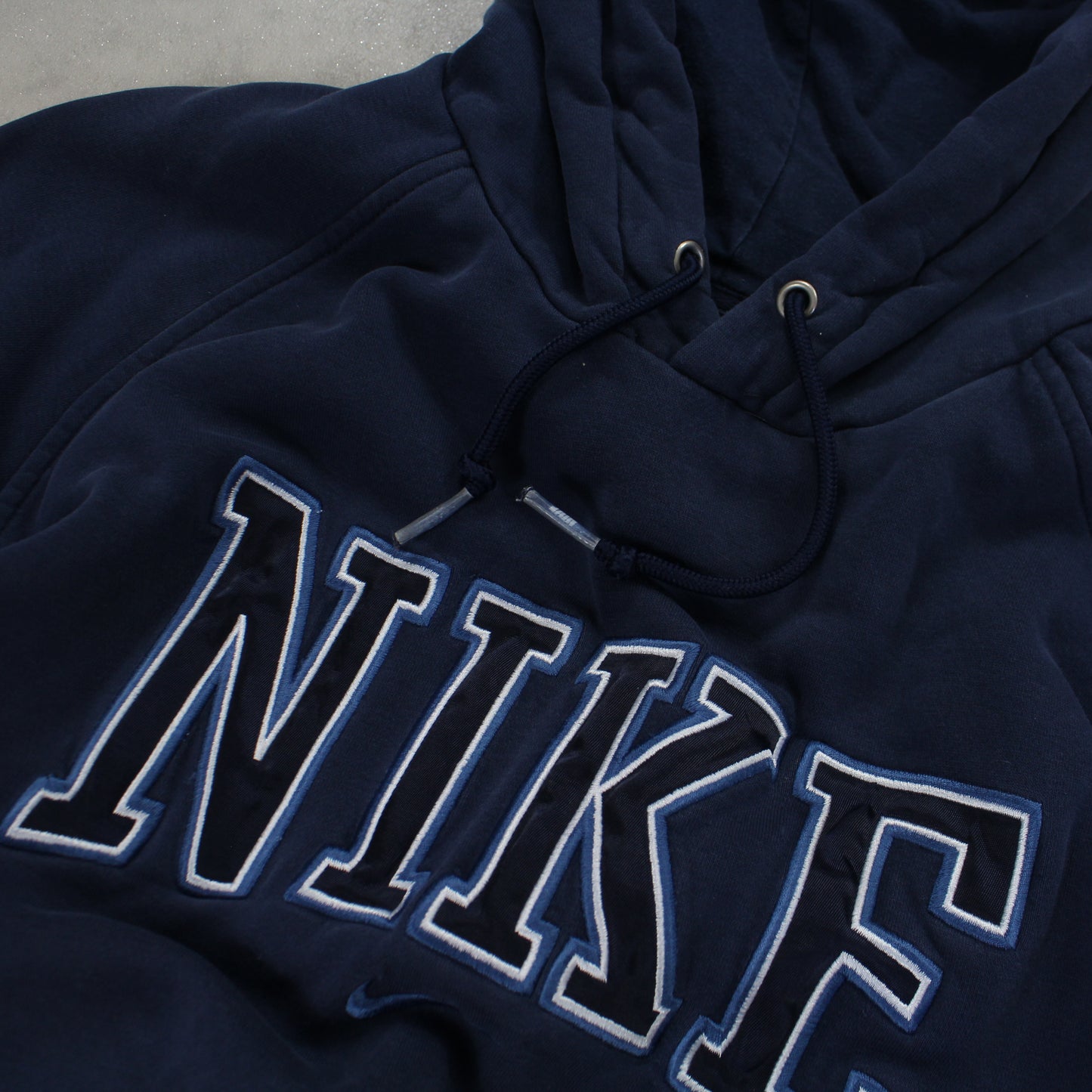 RARE 2000s Nike Hoodie Navy - (M)