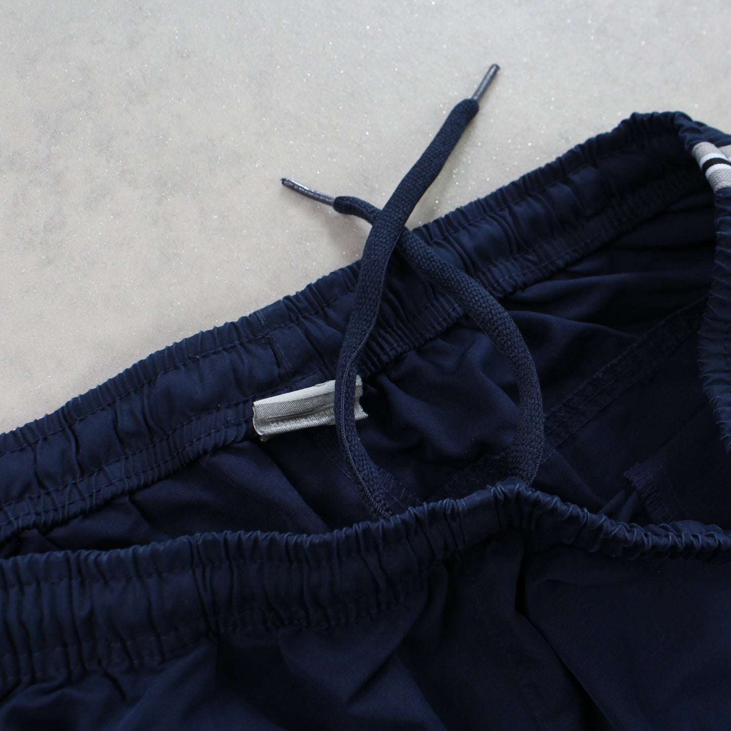 RARE 2000s Nike Track Shorts Navy - (L)