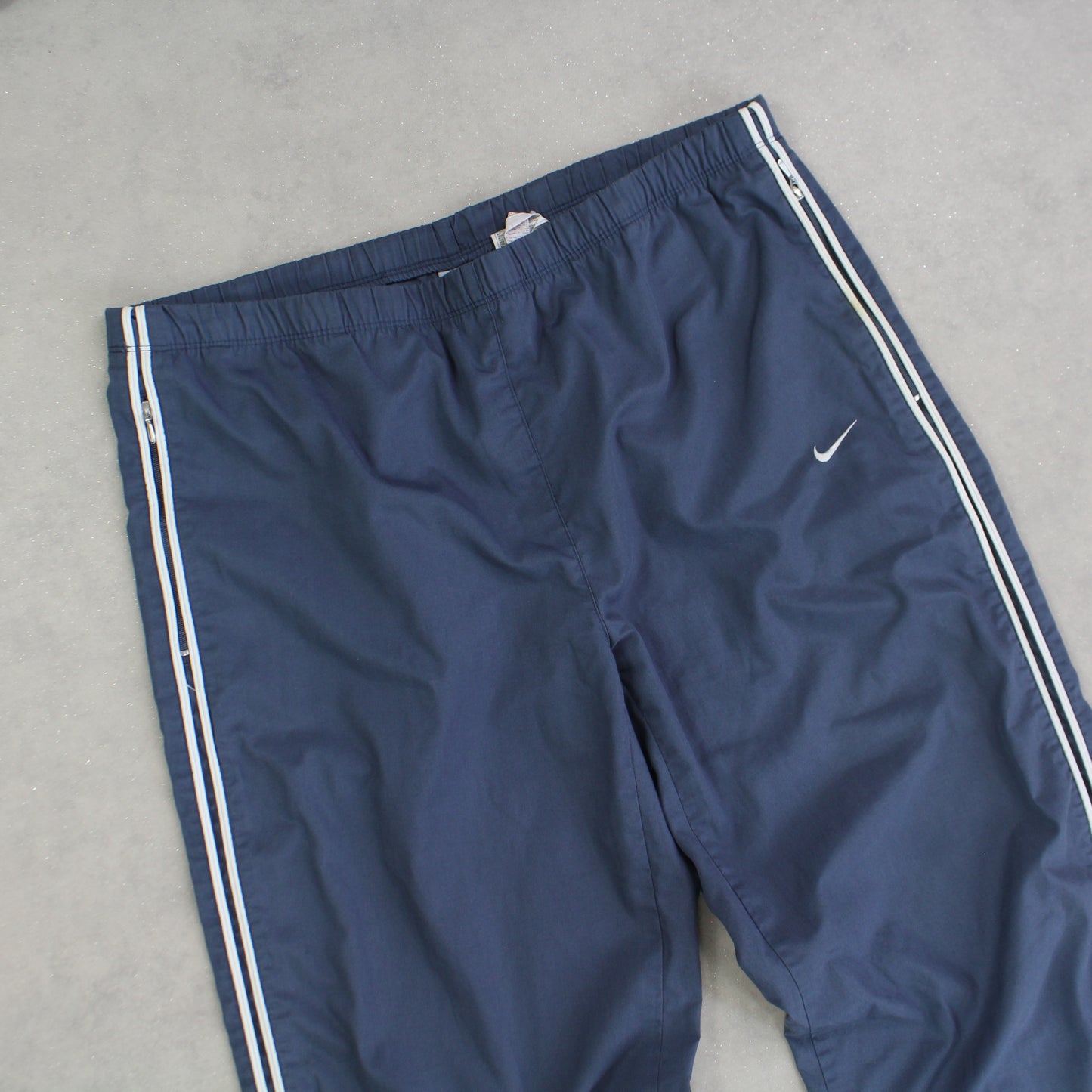 SUPER RARE 00s Nike Trackpants Blue - (L)