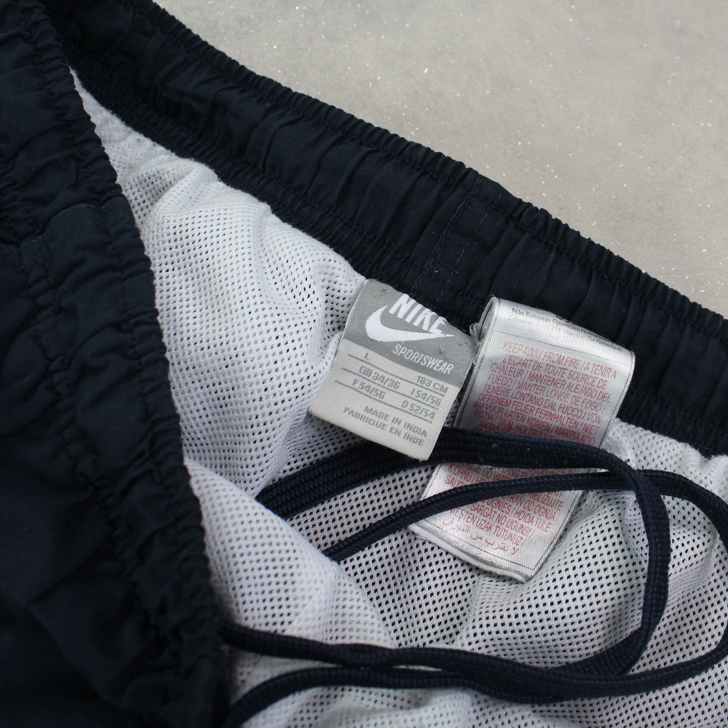 RARE 2000s Nike Trackpants Navy - (M/L)