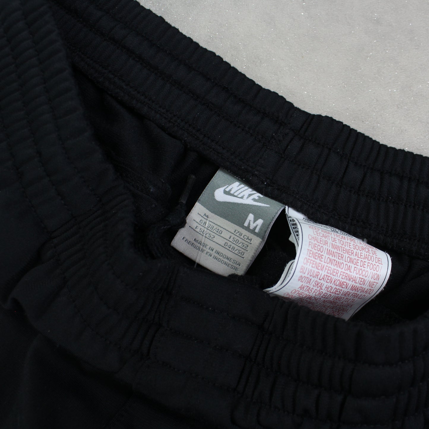 RARE 00s Nike Trackpants Black - (S)