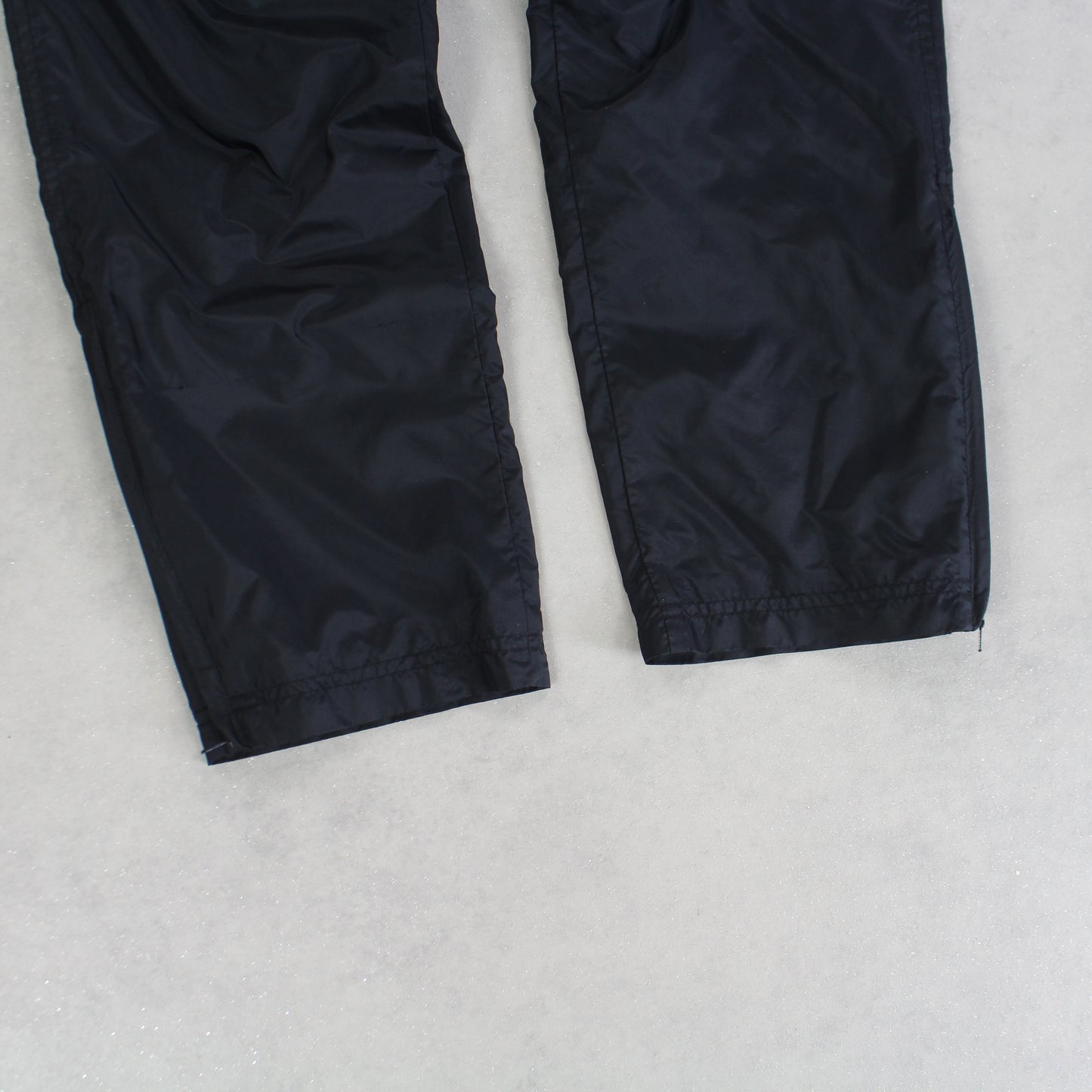 SUPER RARE 00s Nike Trackpants Black - (XS)