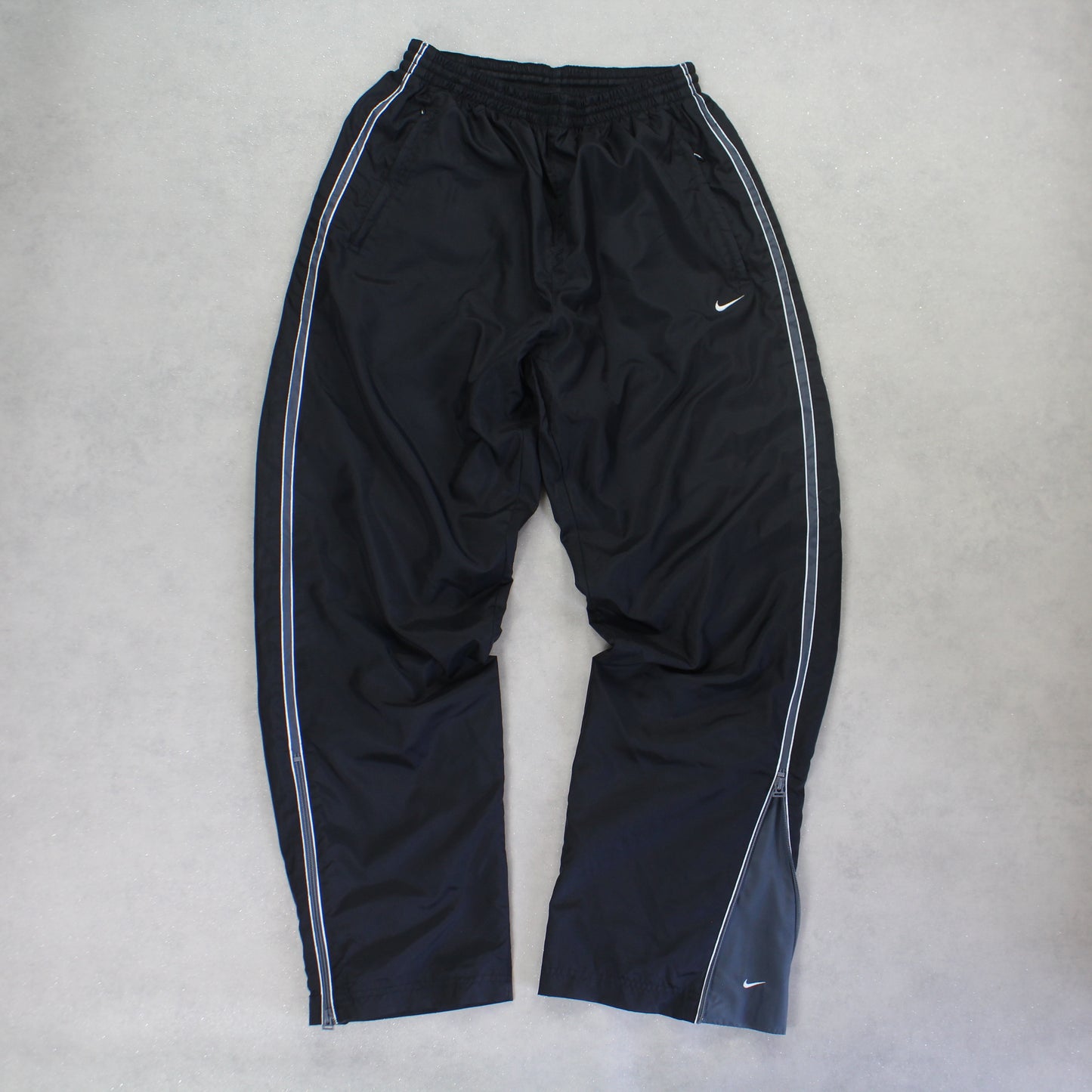 RARE 1990s Nike Trackpants Black - (M)