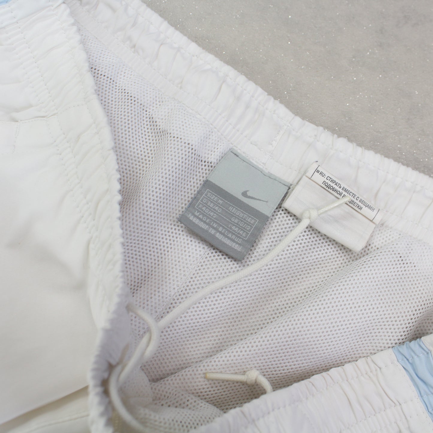 RARE 2000s Nike Trackpants White - (S)