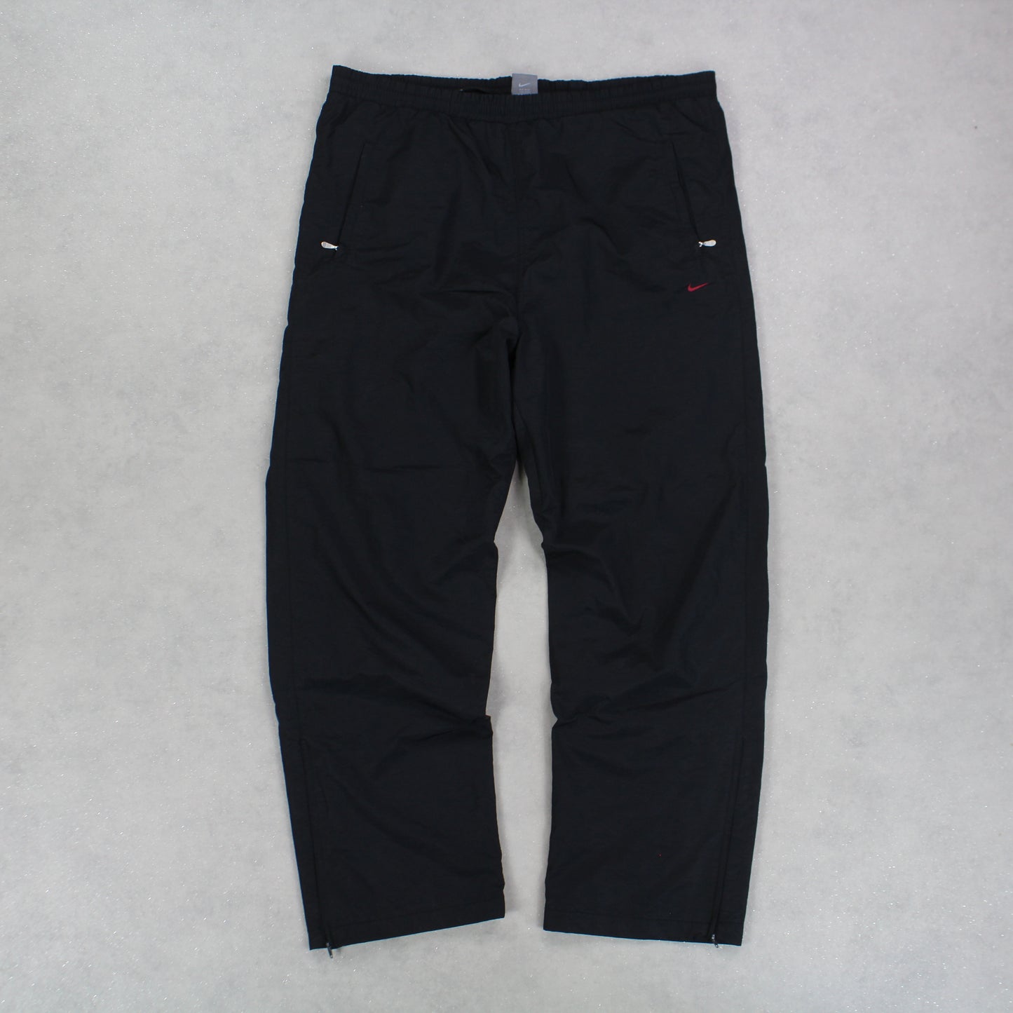 RARE 2000s Nike Trackpants Black - (XL)