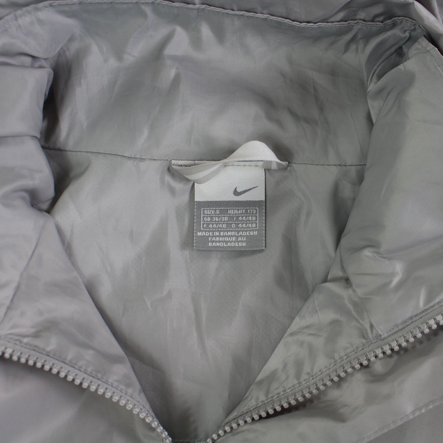 RARE 00s Nike Track Jacket Grey - (M)