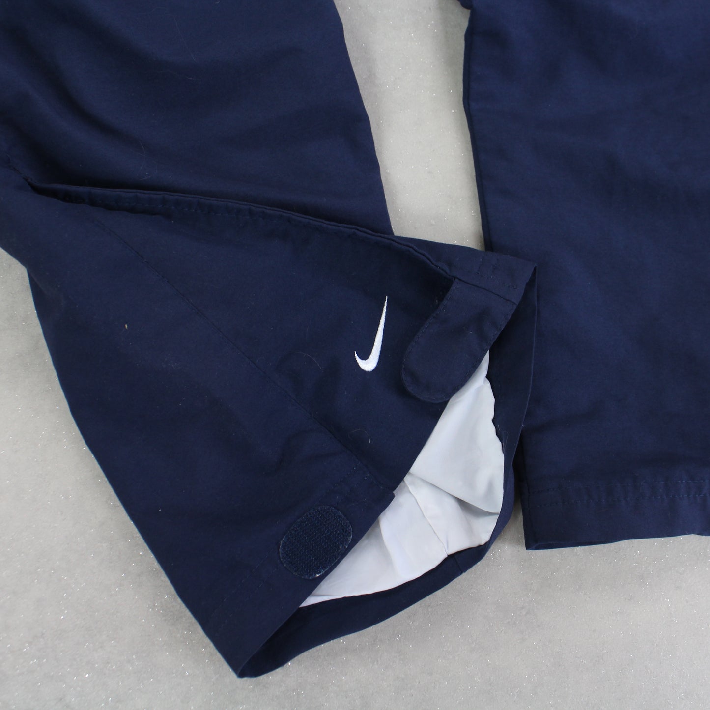 RARE 2000s Nike Trackpants Navy - (L)