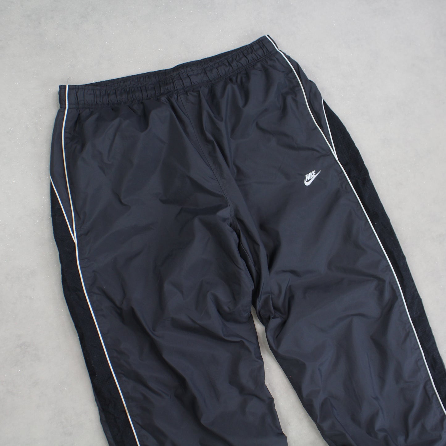 SUPER RARE 00s Baggy Nike Trackpants Grey - (L)