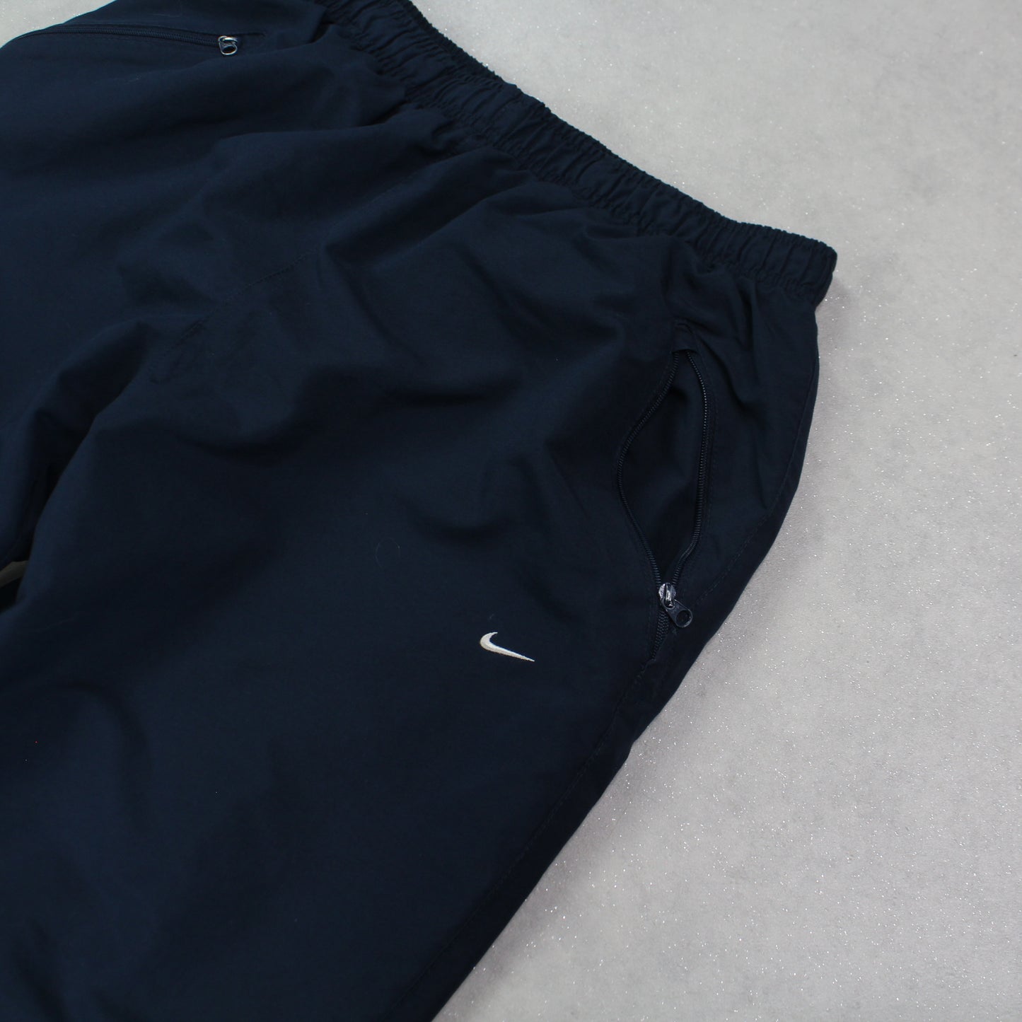 RARE 2000s Nike Trackpants Navy - (S)