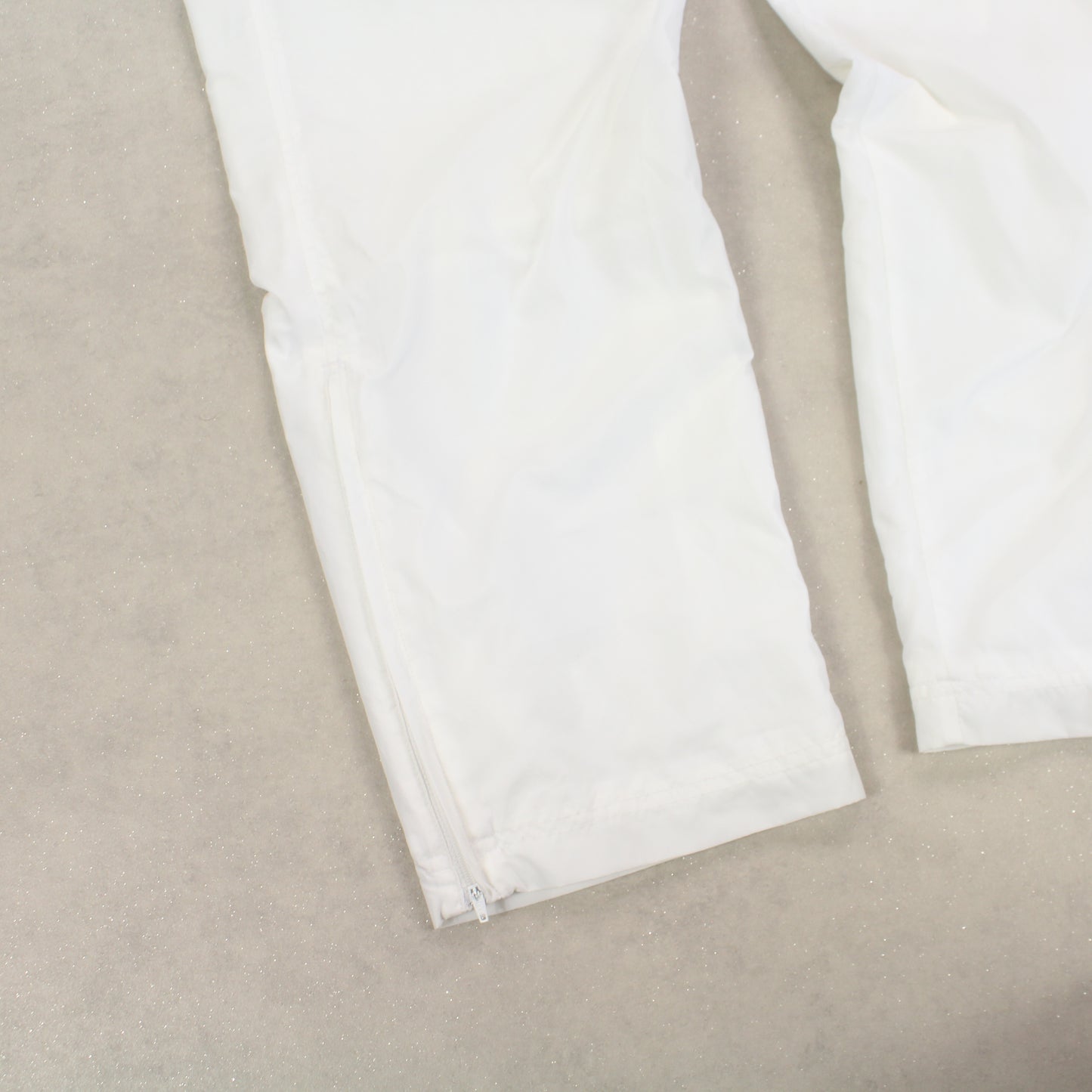 SUPER RARE 2000s Nike Trackpants White - (S)