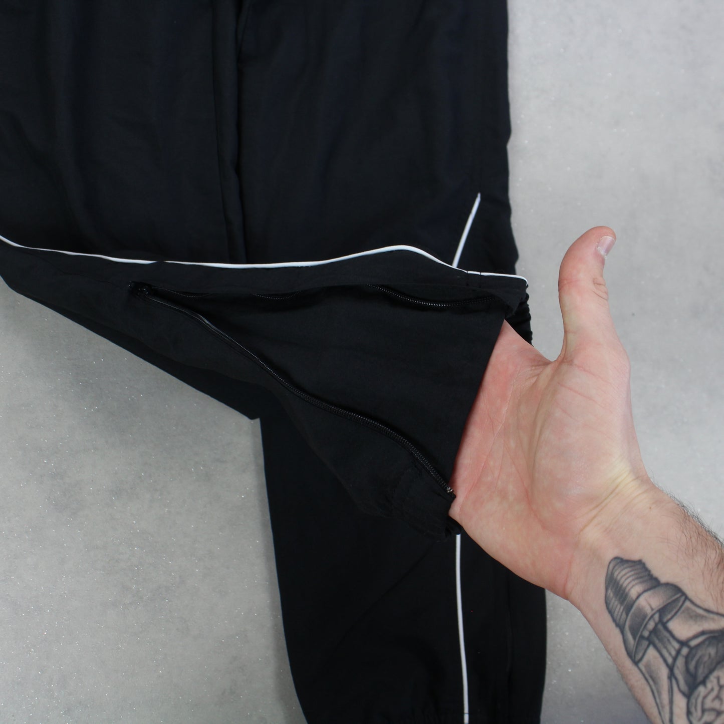 RARE 2000s Nike Trackpants Black - (S)