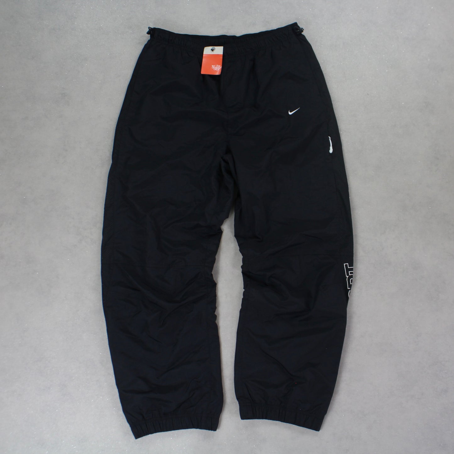 RARE 2000s Nike Trackpants Black BRAND NEW - (L)