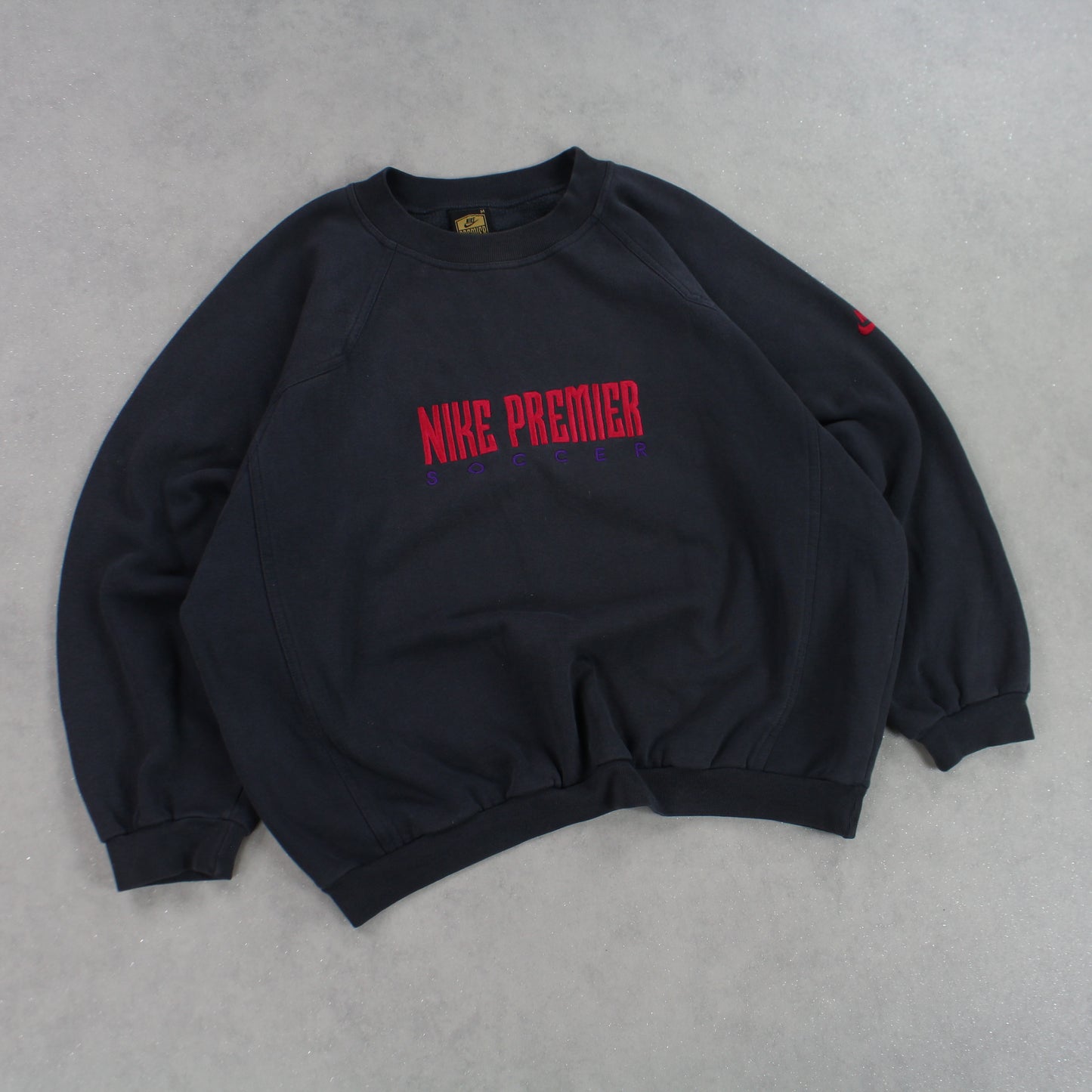 VERY RARE 1992 Nike Sweatshirt Soccer Grey - (M)