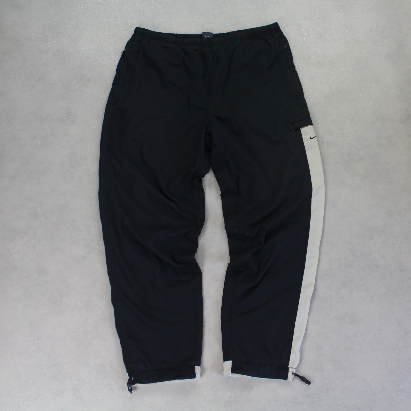 RARE 2000s Nike Trackpants Black - (L)