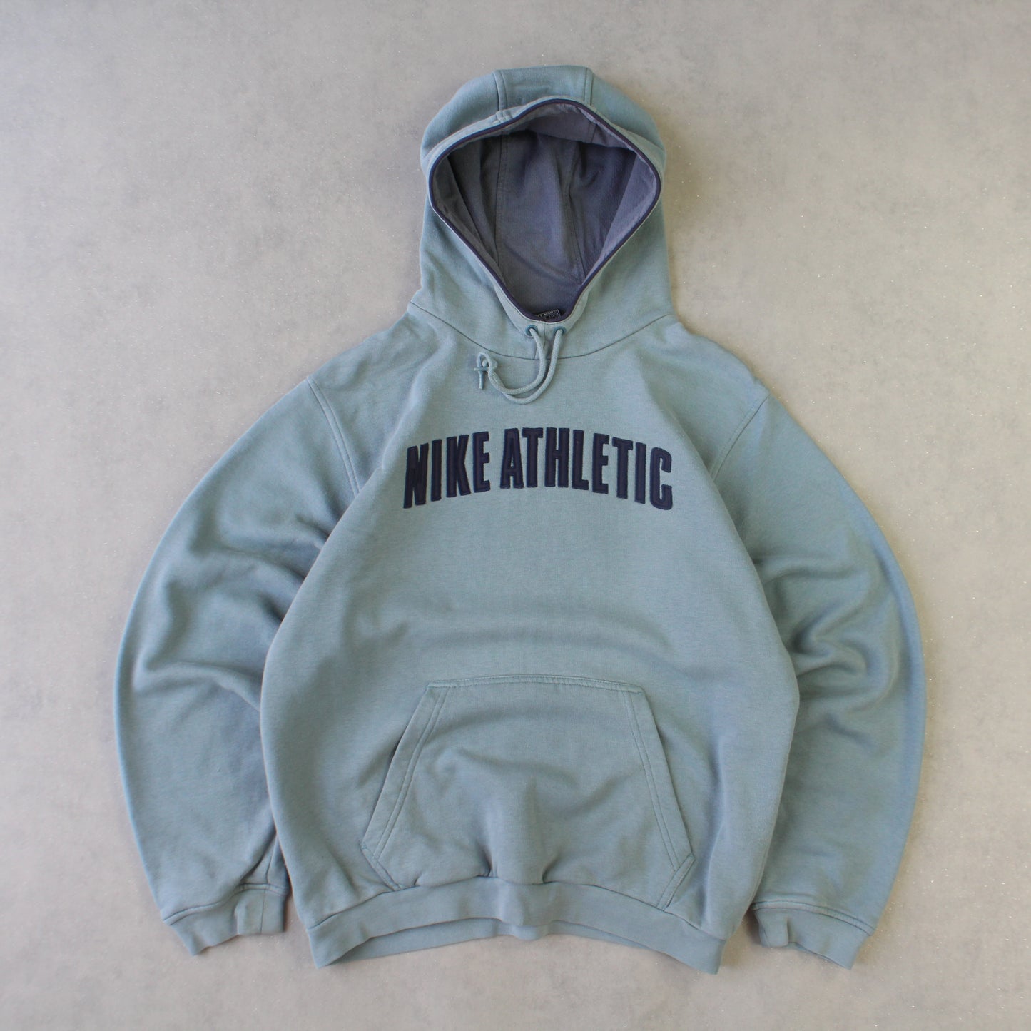 RARE 1990s Nike Hoodie Blue - (S)