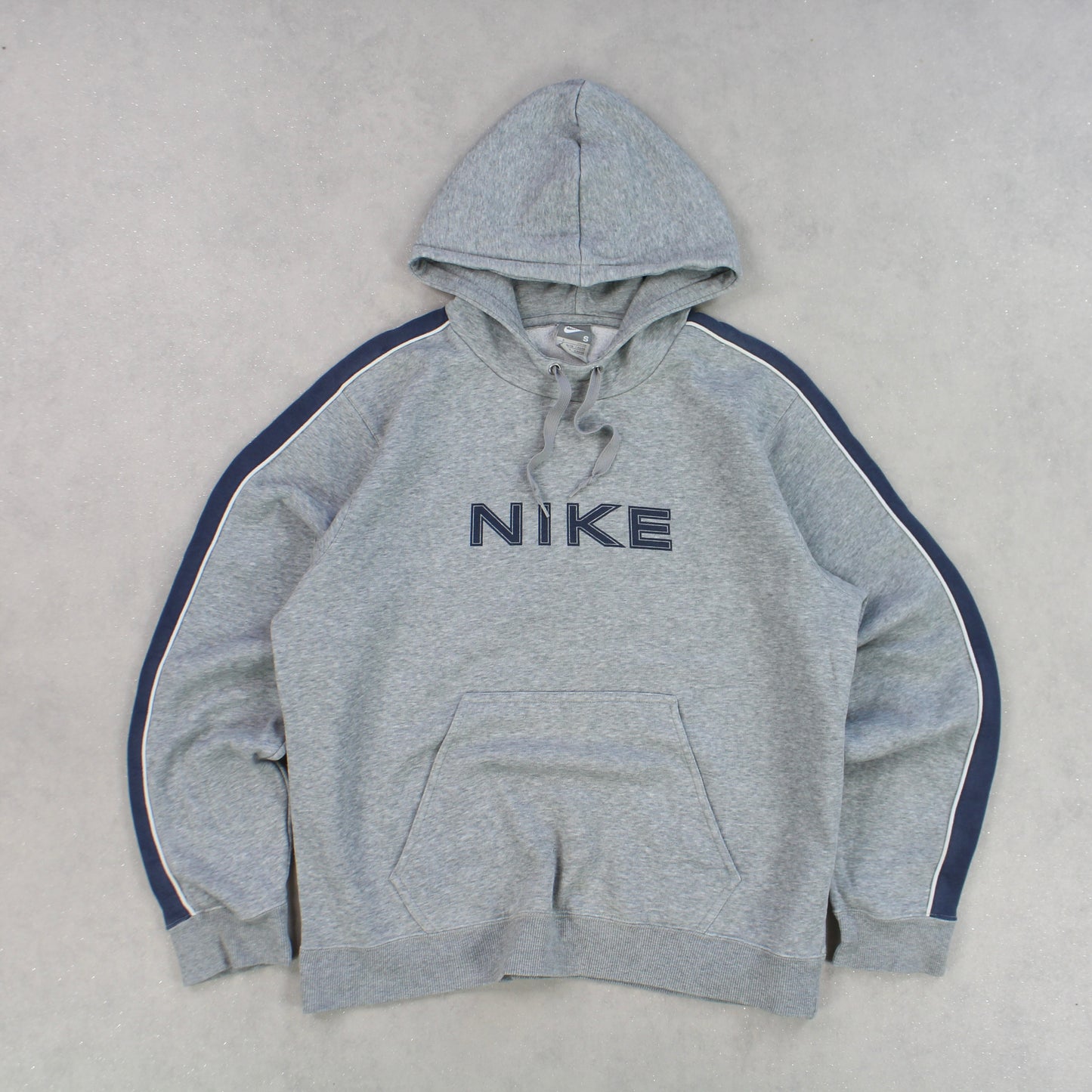 RARE 2000s Nike Hoodie Grey - (S)