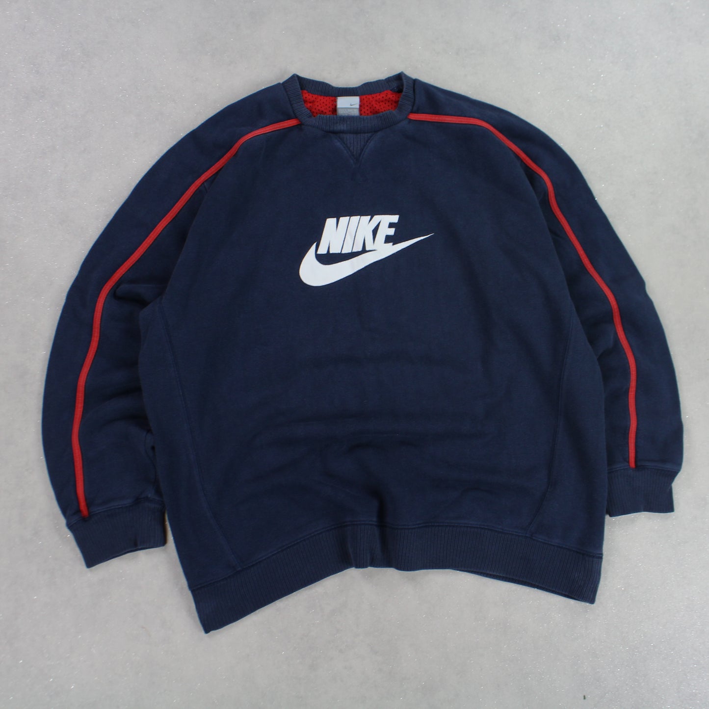 RARE 2000s Nike Sweatshirt Navy - (XL)