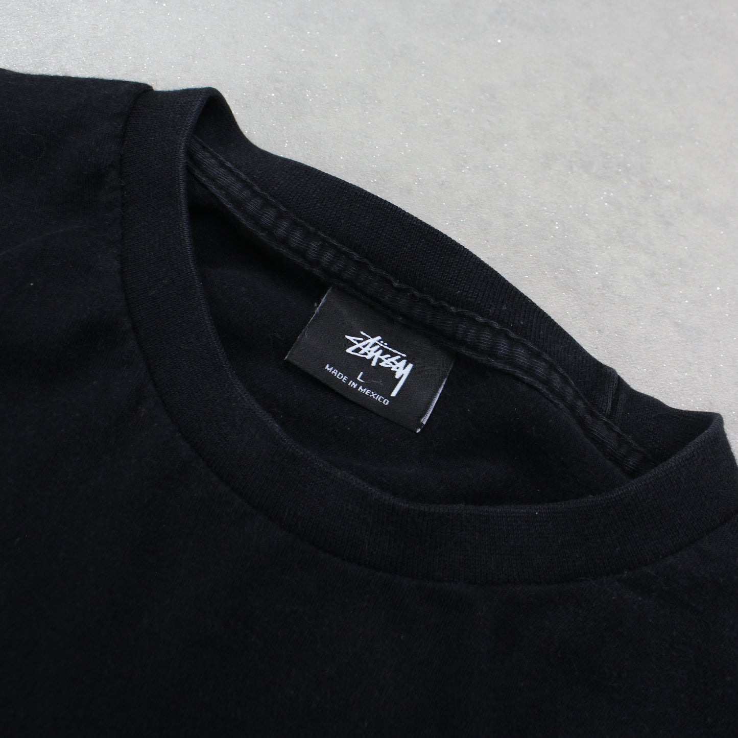 Stüssy Long Sleeve T-Shirt Black - (L)