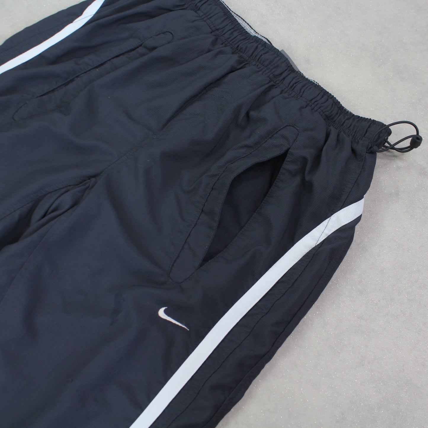 RARE 00s Nike Trackpants Grey - (M)