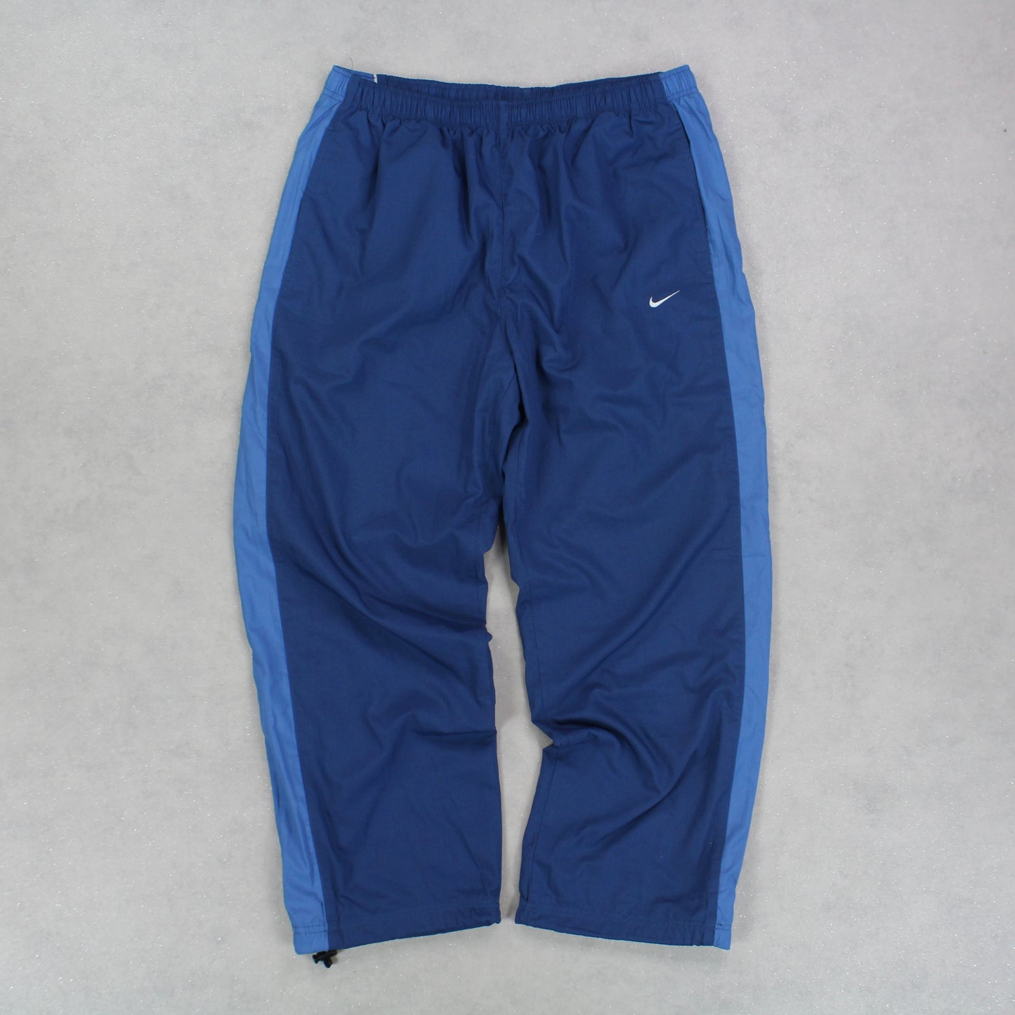 RARE 2000s Baggy Nike Trackpants Blue - (L)