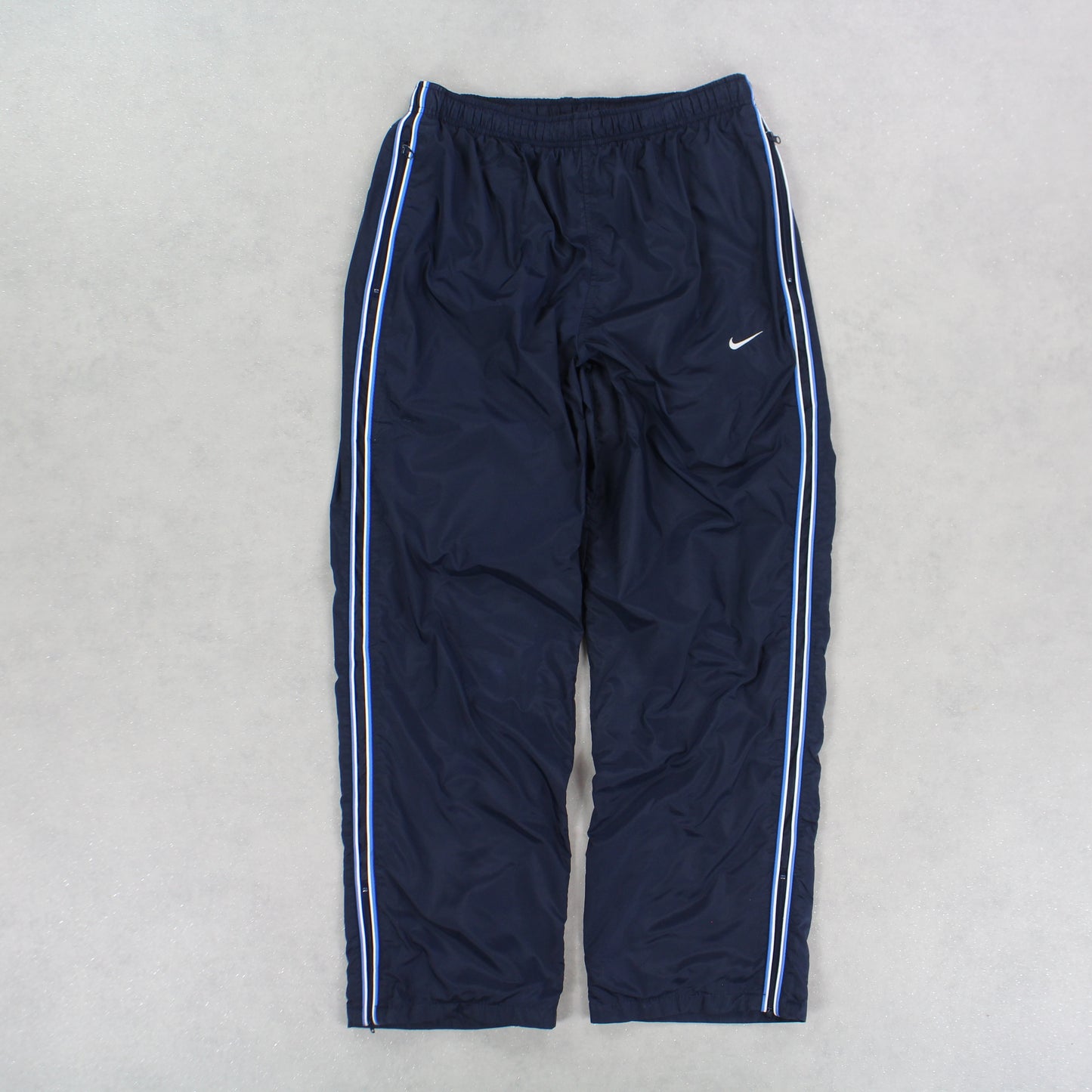SUPER RARE 2000s Nike Trackpants Navy - (S)