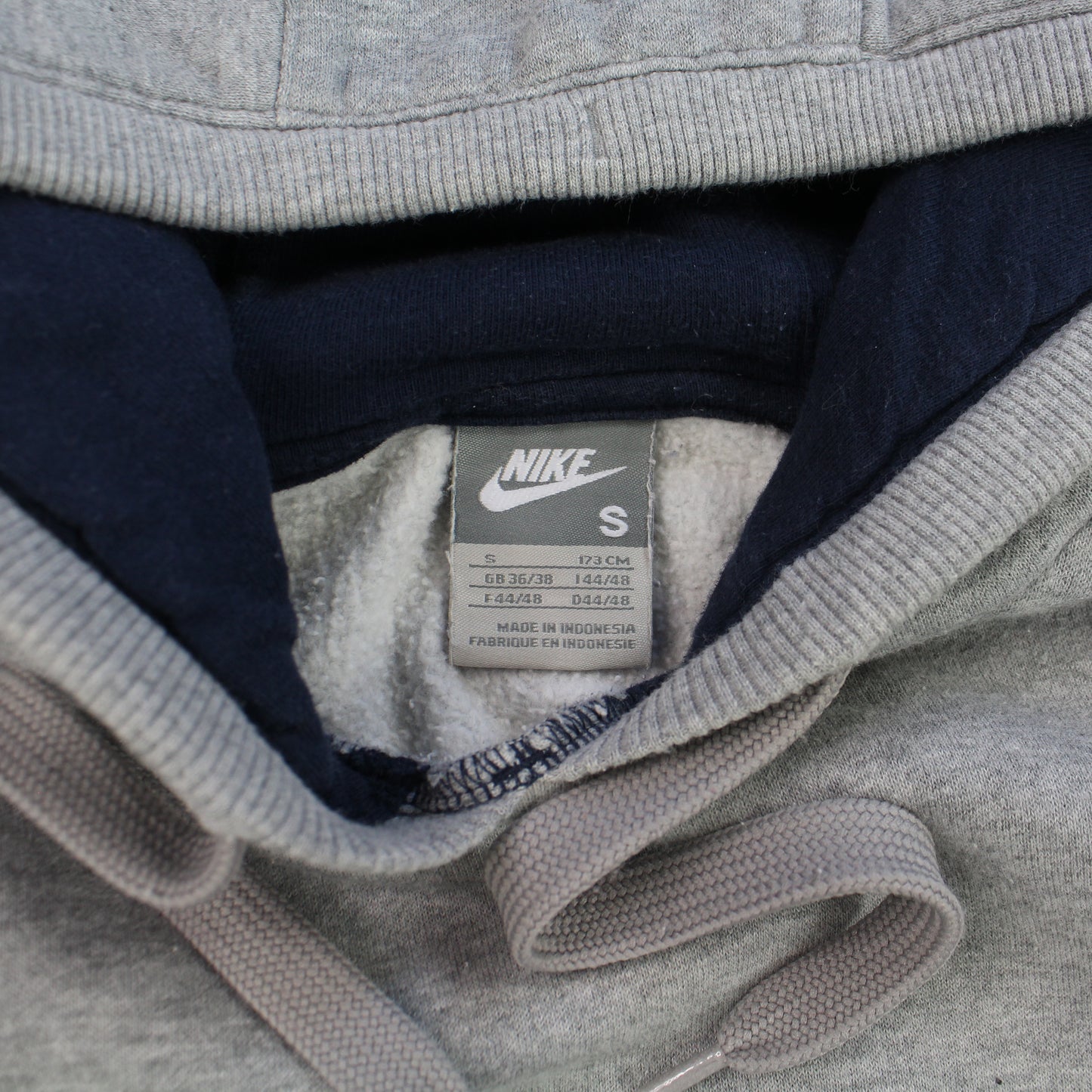RARE 2000s Nike Hoodie Grey - (S)