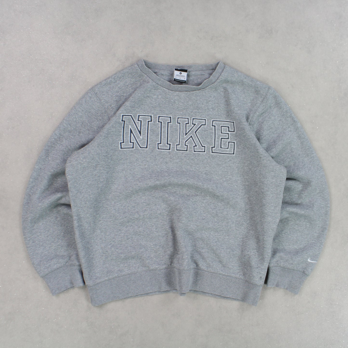 RARE 2000s Nike Sweatshirt Grey - (S)