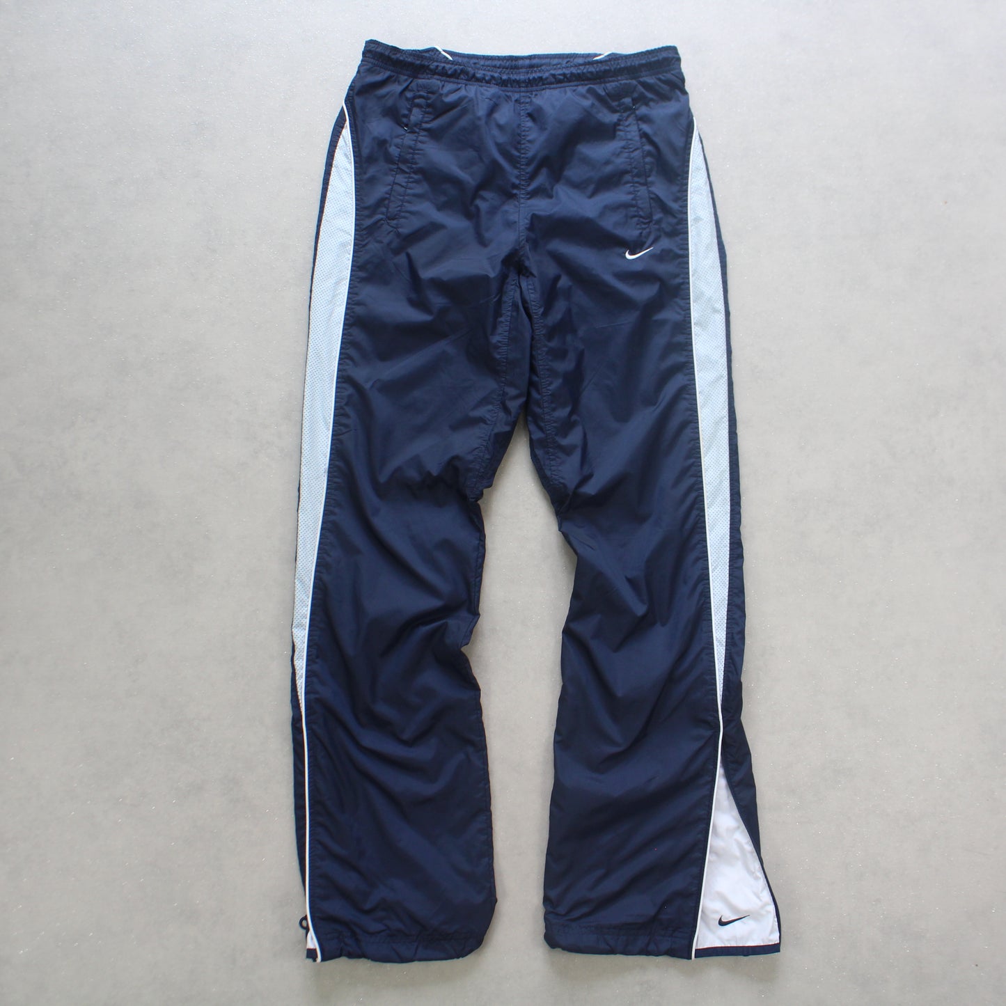 SUPER RARE 2000s Nike Trackpants Navy - (S)