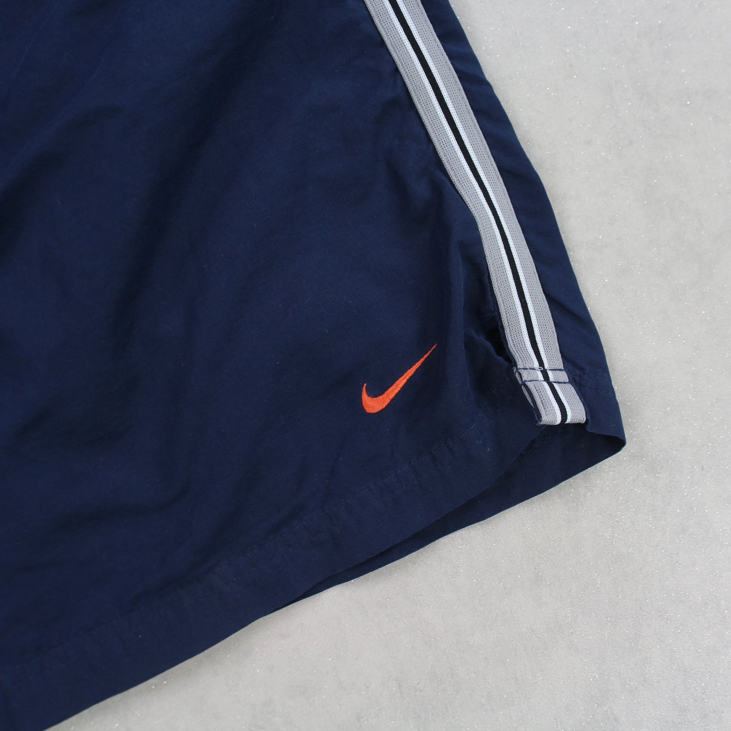 RARE 2000s Nike Track Shorts Navy - (L)